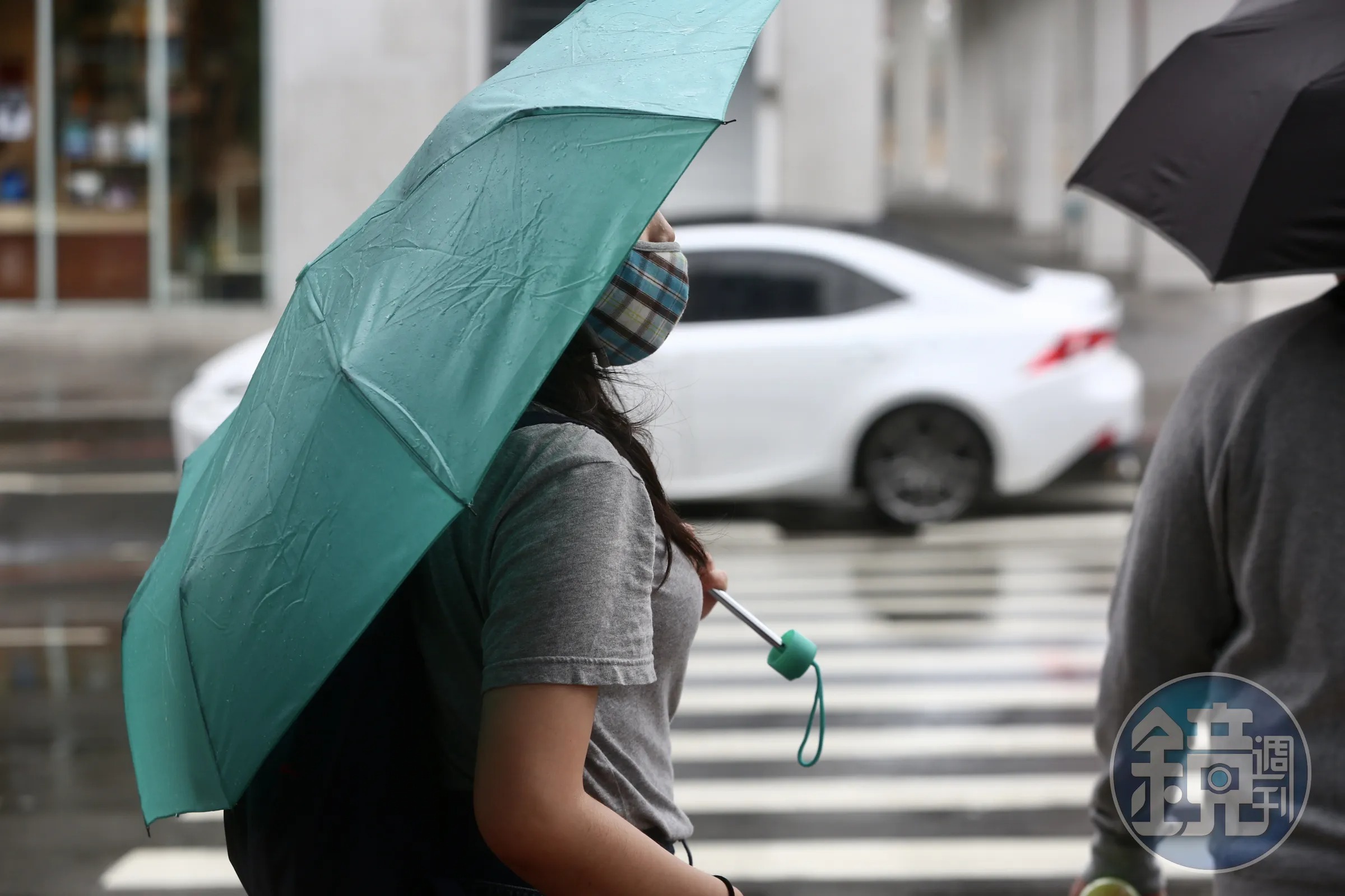 今日台灣本島的降雨情況稍有緩和。（示意圖，本刊資料照）