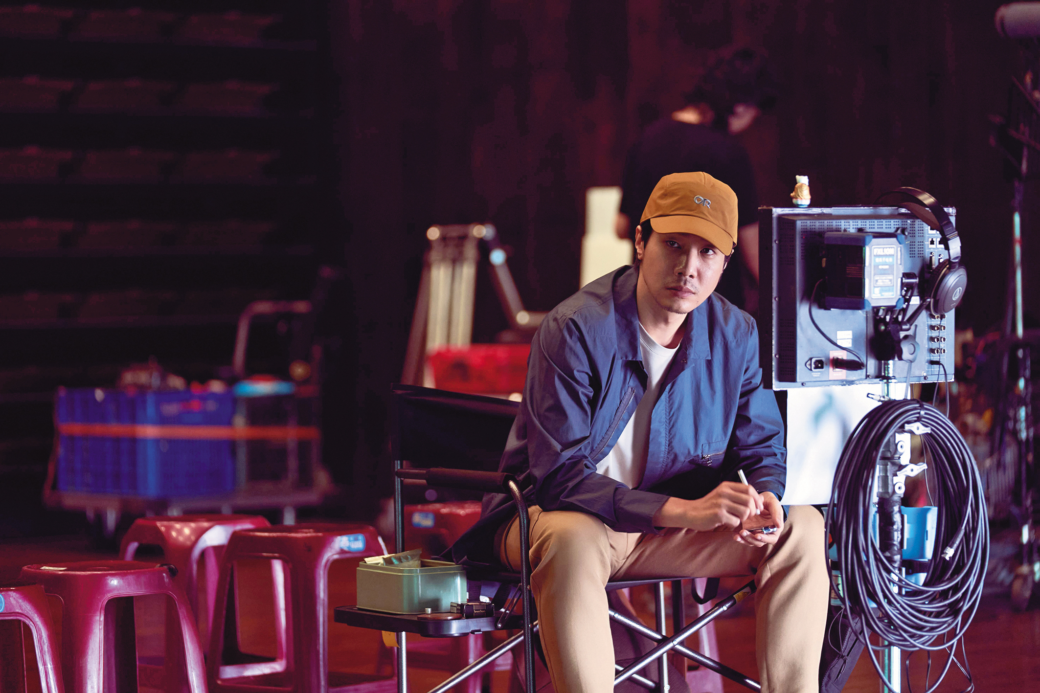 薛仕凌在《影后》飾演導演李子齊，堪稱是電視史上最不討喜的人物，網路上罵聲連連、罄竹難書。（NETFLIX提供）