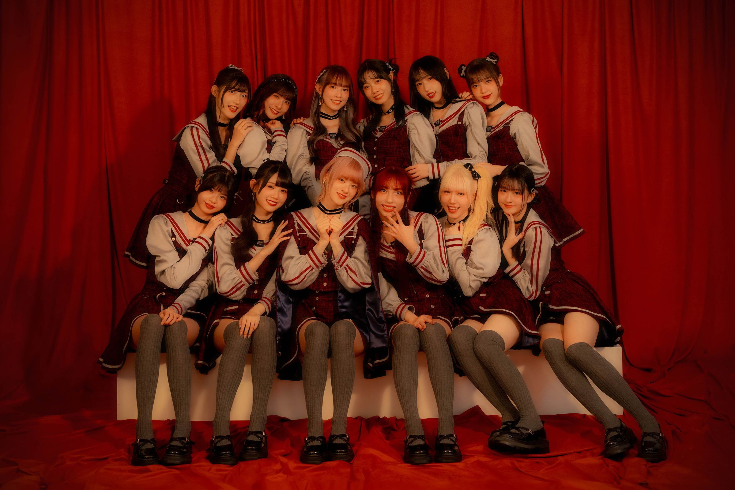 AKB48 Team TP 在春節前夕推出第九張單曲〈Team UP〉，由成員親自編舞。（好言娛樂提供）