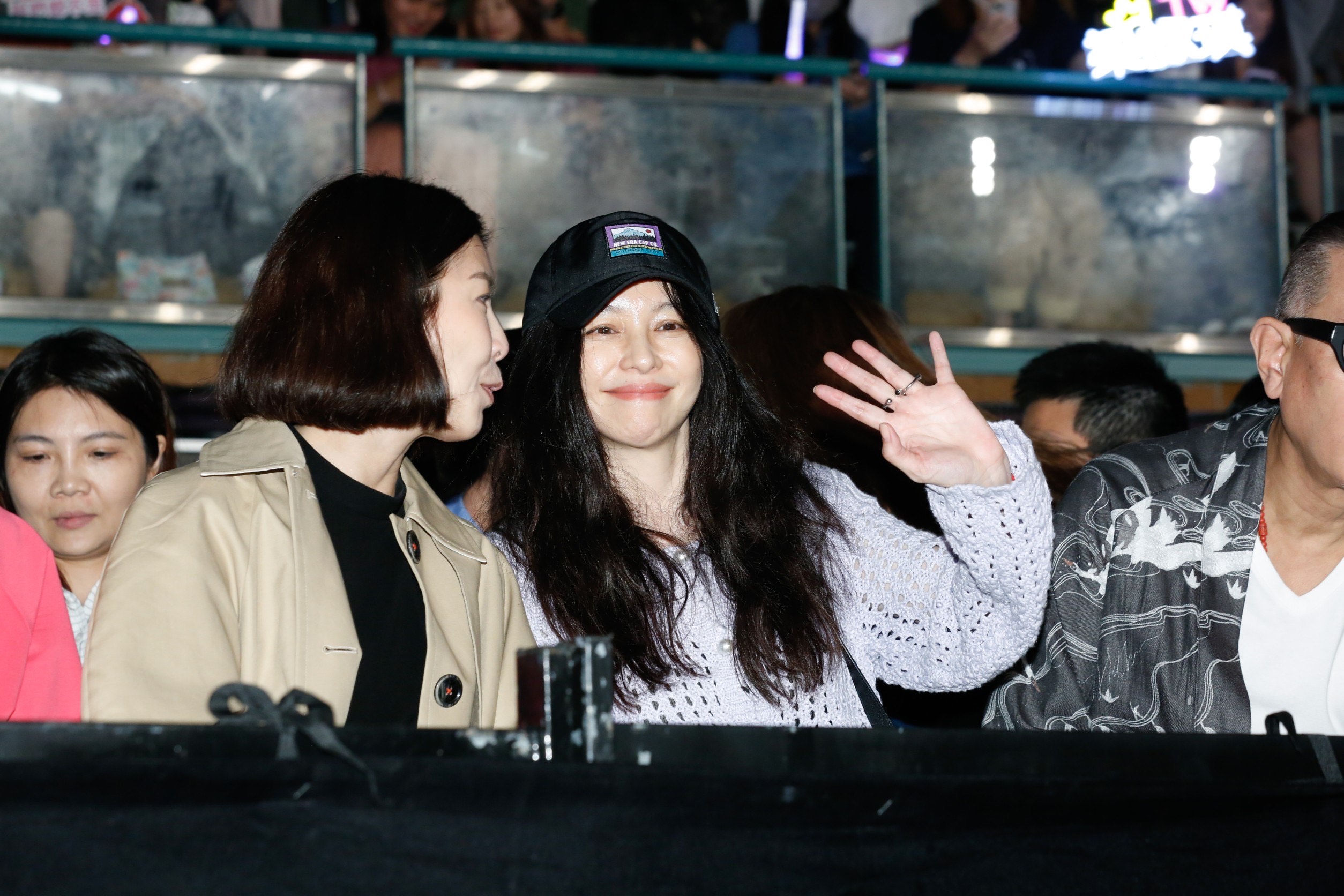 離婚後，徐若瑄看來心情不錯。