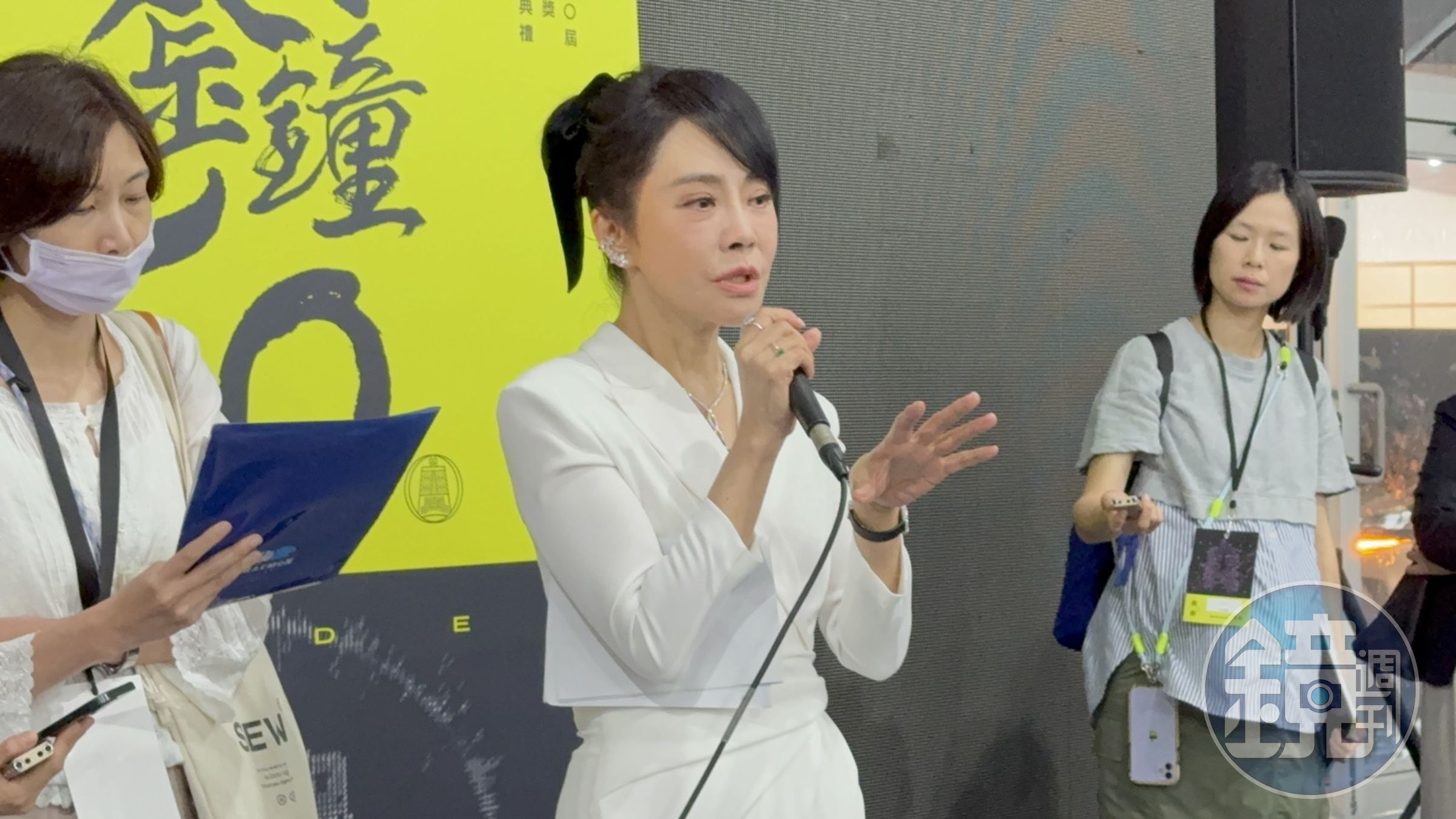 柴智屏分享評審決選過程。