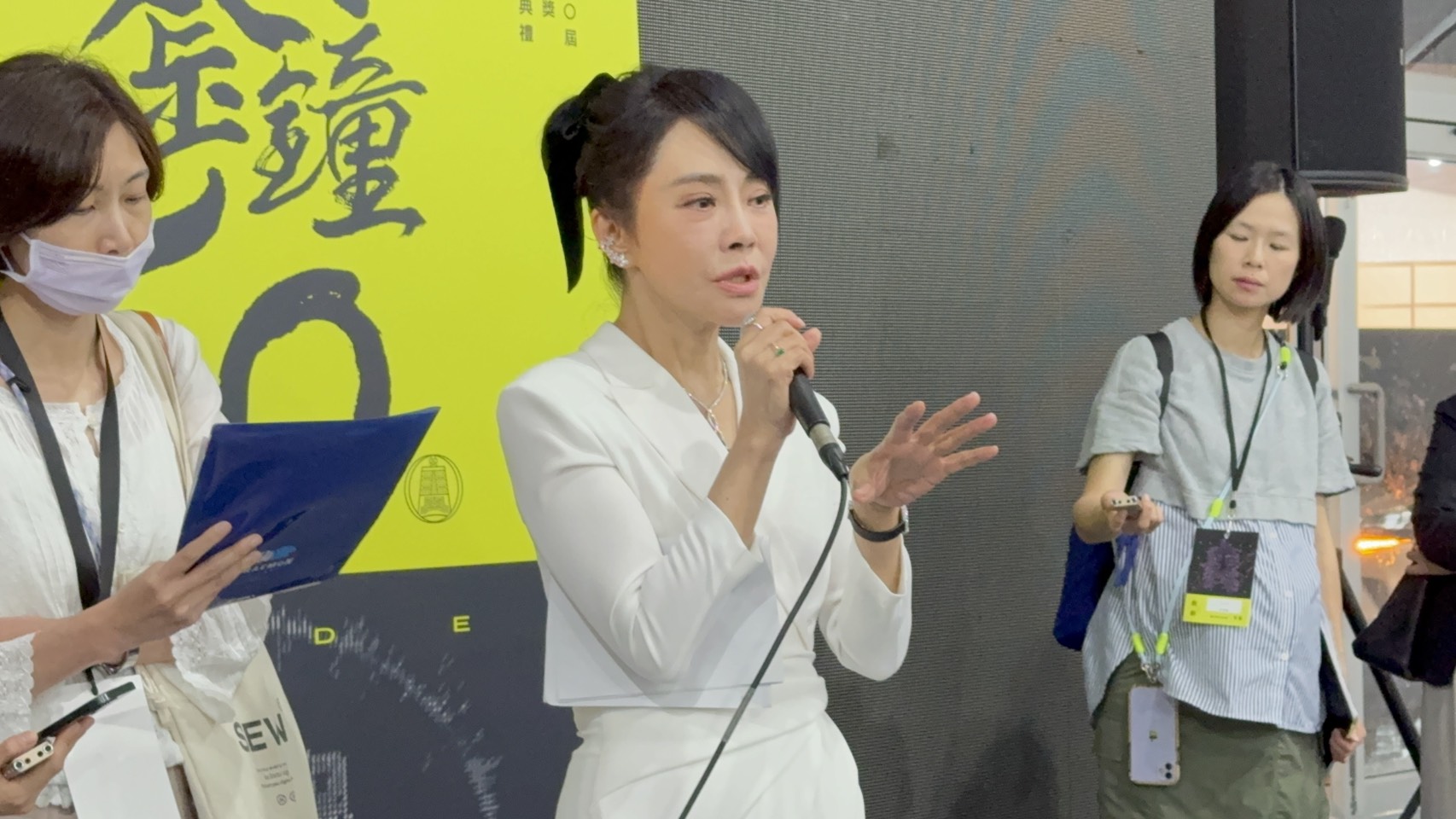 柴智屏分享評審決選過程。