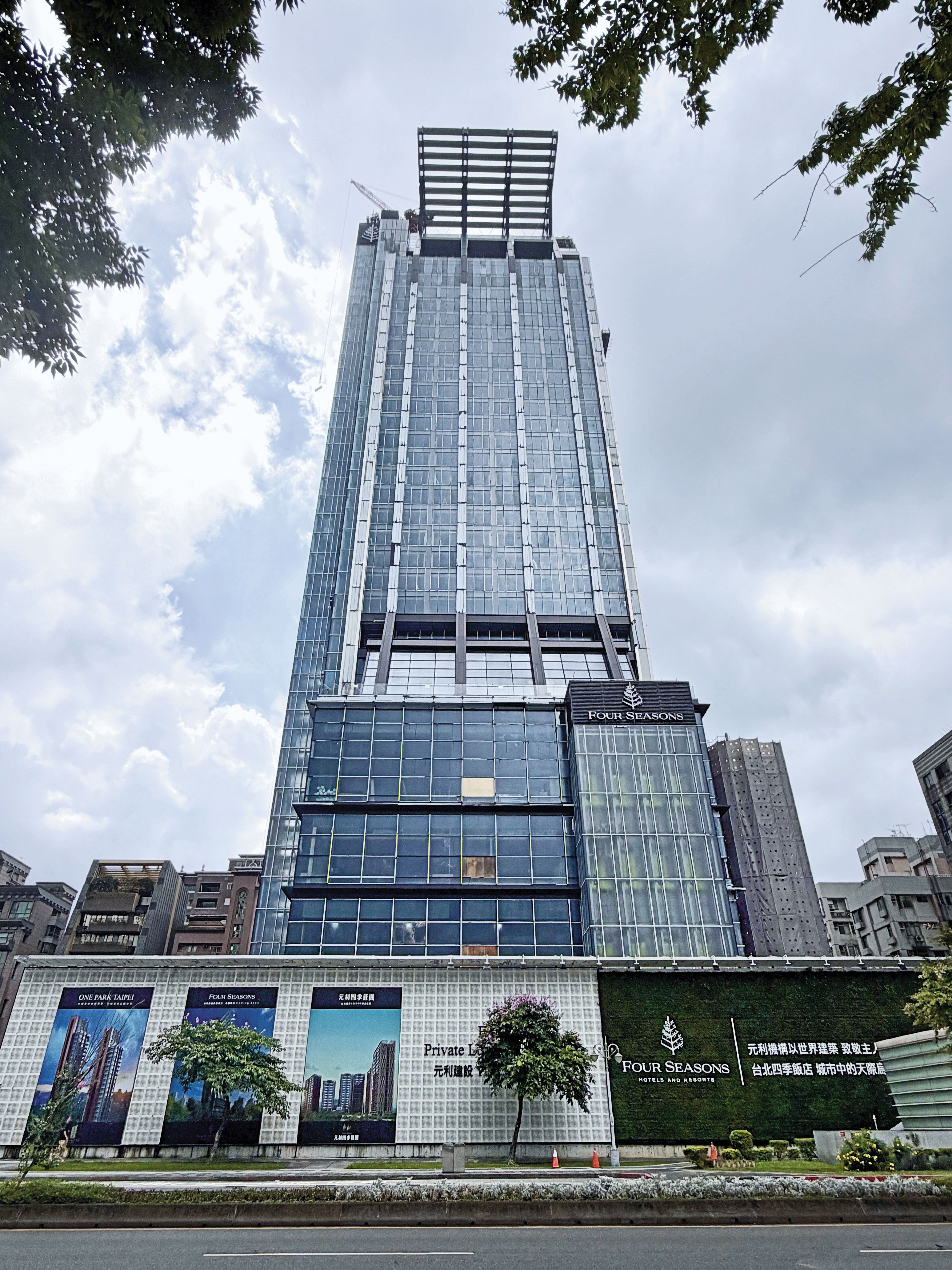 林敏雄從建設起家,正與國際六星級酒店四季飯店合作,位於信義區的新飯店將於明年開幕。