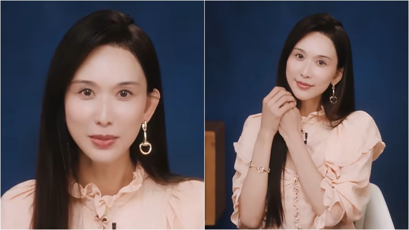 51歲女神林志玲在最新影片中,被認為容貌與過去不太一樣。(翻攝VOGUE Taiwan YT)