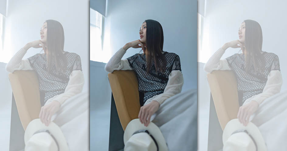 黑色蕾絲Logo T-Shirt NT$7,100 by MAX&Co.、鑲珠裝飾馬海毛羊毛針織衫NT$37,200 by BRUNELLO CUCINELLI、闊腿水手褲NT$73,900 by BRUNELLO CUCINELLI、巴拿馬帽NT$56,000 by BRUNELLO CUCINELLI。