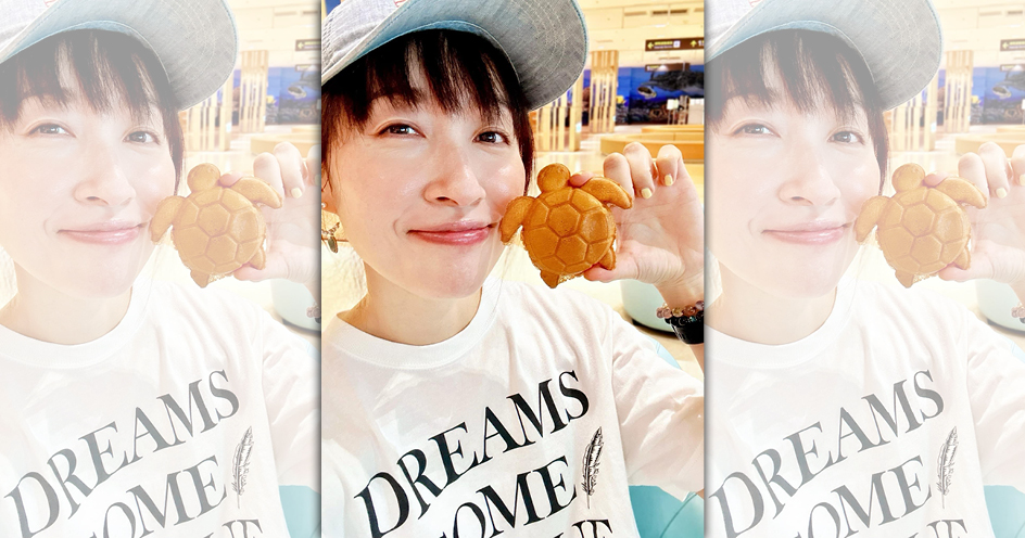 田中千繪在台灣發展多年，和范逸臣穩交。（翻攝自田中千繪臉書）