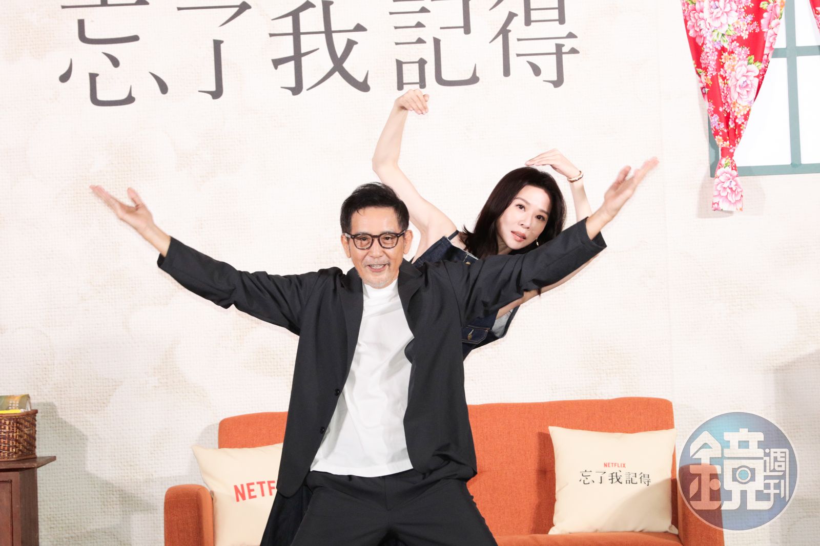 秦漢自評是不及格的爸爸。