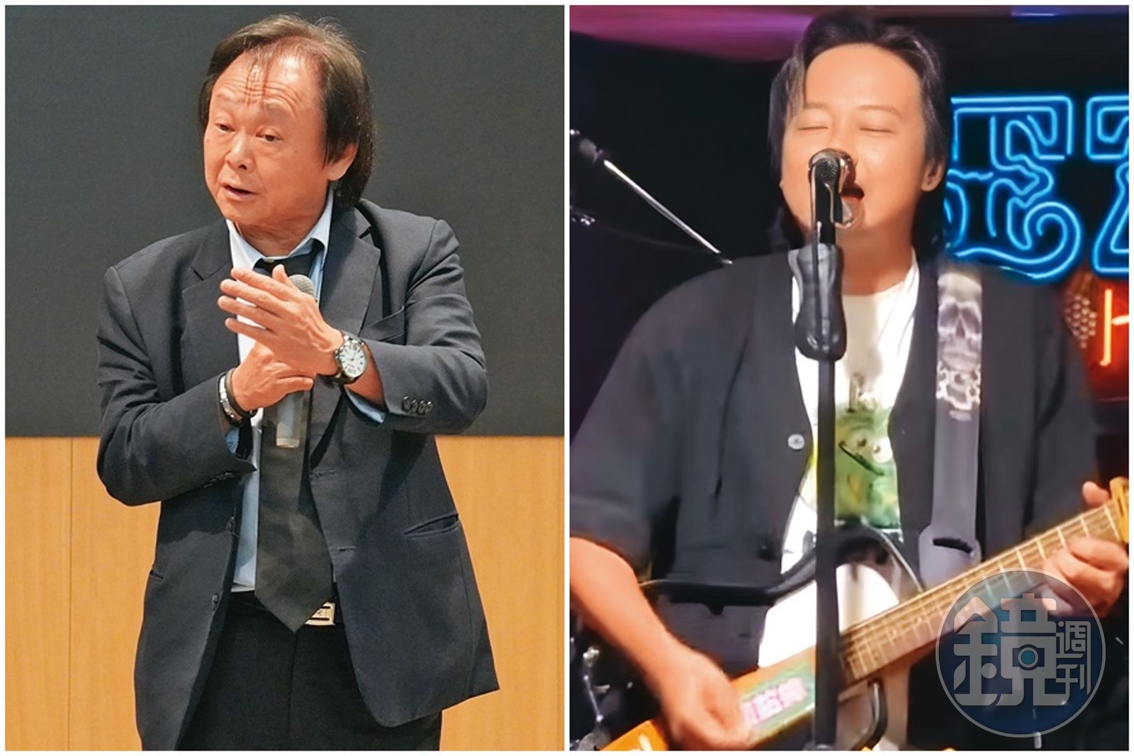 王世堅歷年問政金句被寫成歌曲〈沒出息〉意外引發迴響。賴銘偉在EZ5演唱〈沒出息〉，加上露出額頭，外型神似王世堅，讓他商演與尾牙邀約蜂擁而來。（翻攝自王世堅臉書、讀者提供）