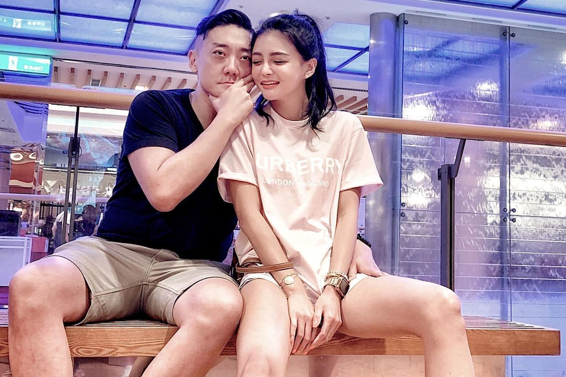 名媛版大S當初與夏天倫曬得有多麼恩愛，離婚後互爆就有難堪。（翻攝網路）