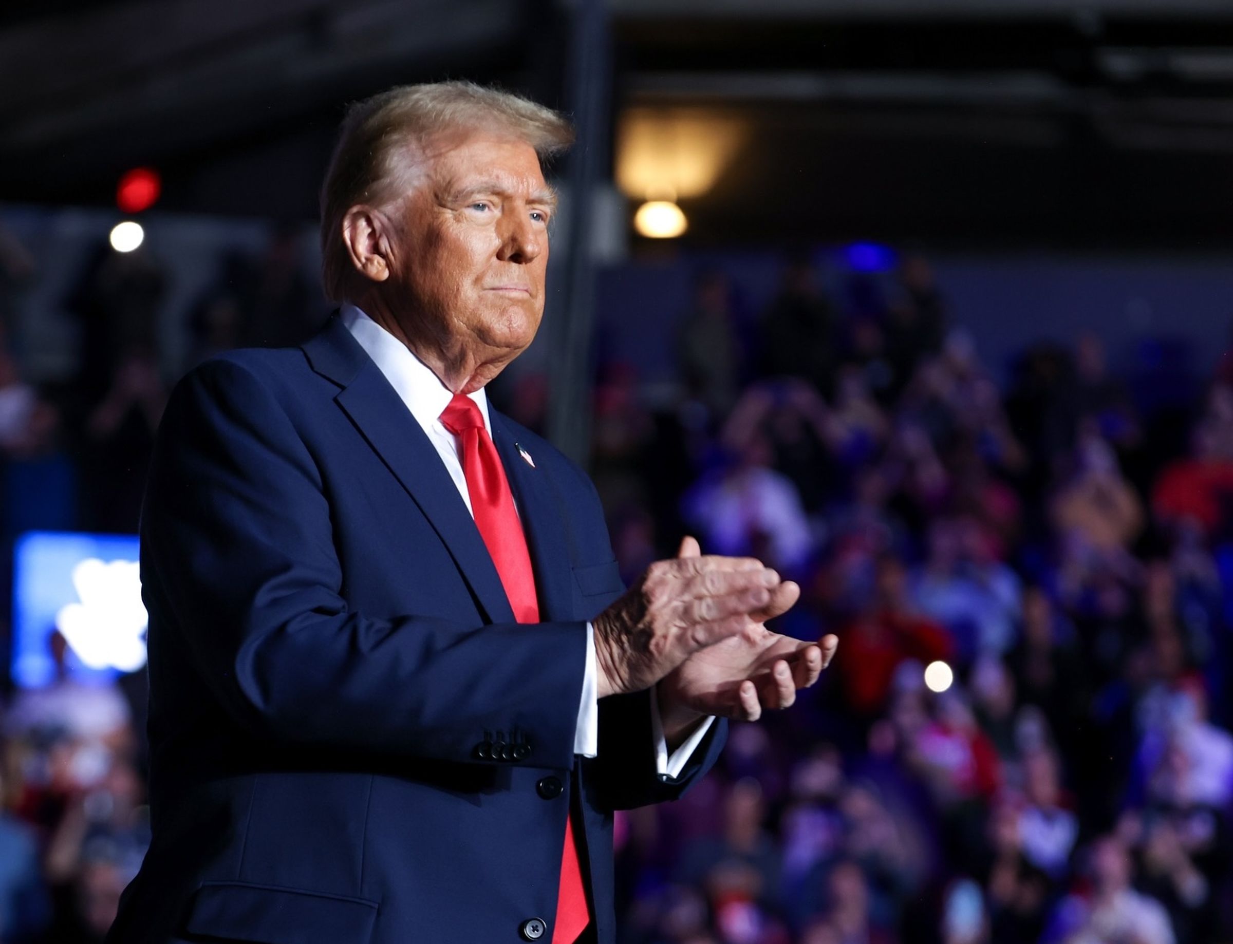 美國前總統川普確定重返白宮,當選第47任總統。(翻攝自臉書@Donald J. Trump)