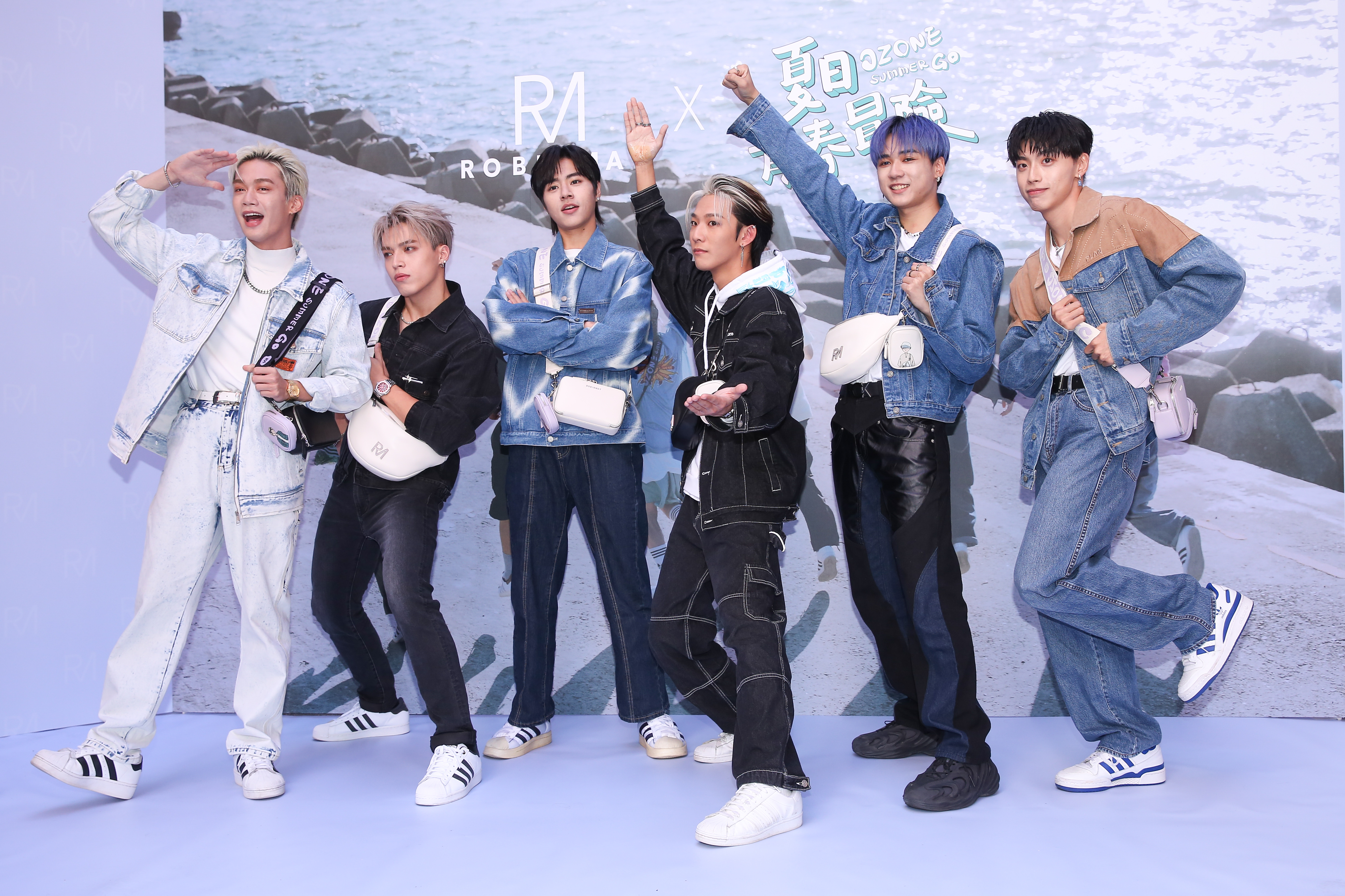 Ozone昨出席潮流袋包品牌ROBINMAY活動。