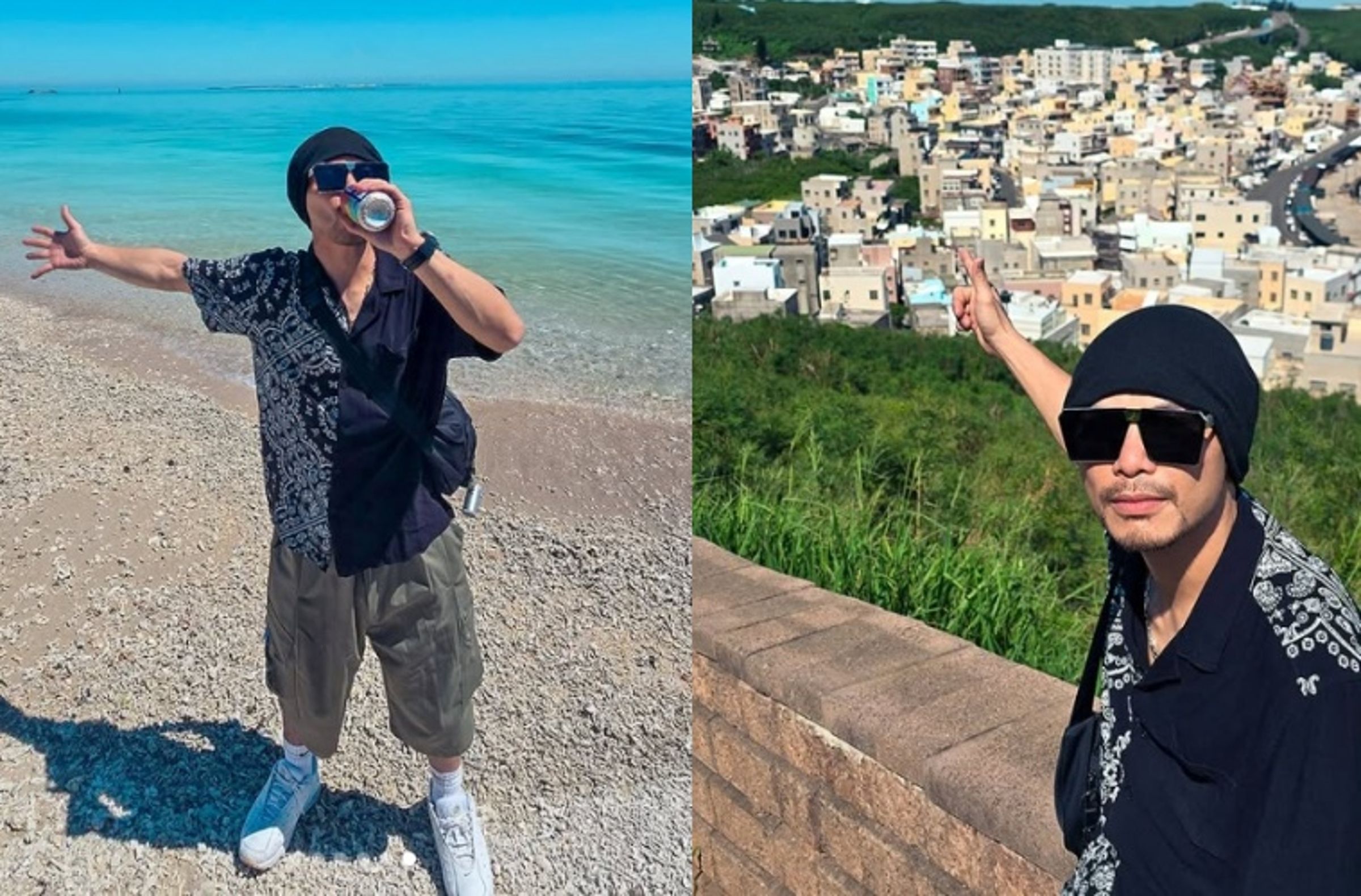黃敬平上節目時語出驚人,稱「黃明志(圖)游泳2分鐘就能從馬來西亞到新加坡」,引爆星馬網友怒潮。(翻攝自黃明志IG)