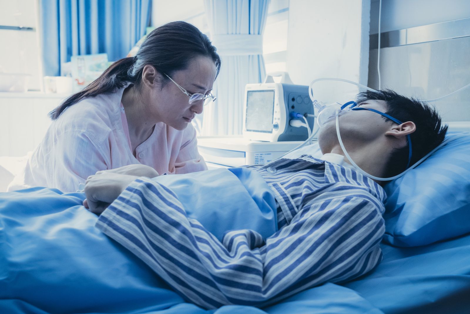 《小小的我》聚焦腦性麻痺少年在現實壓力下努力成長、尋找自我價值的感人故事,易烊千璽的演出驚人。(兩岸電影展提供)