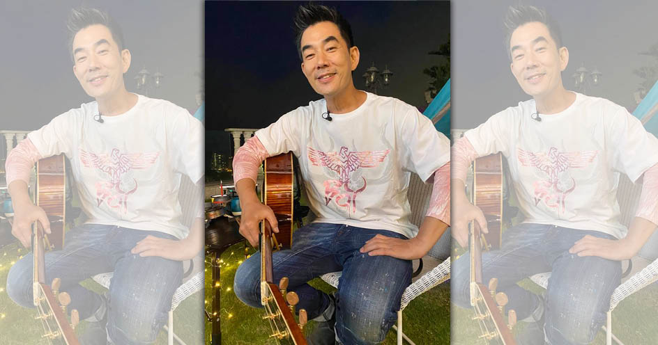 任賢齊曾帶著一百萬現金給師父小蟲救急。（翻攝自任賢齊臉書）