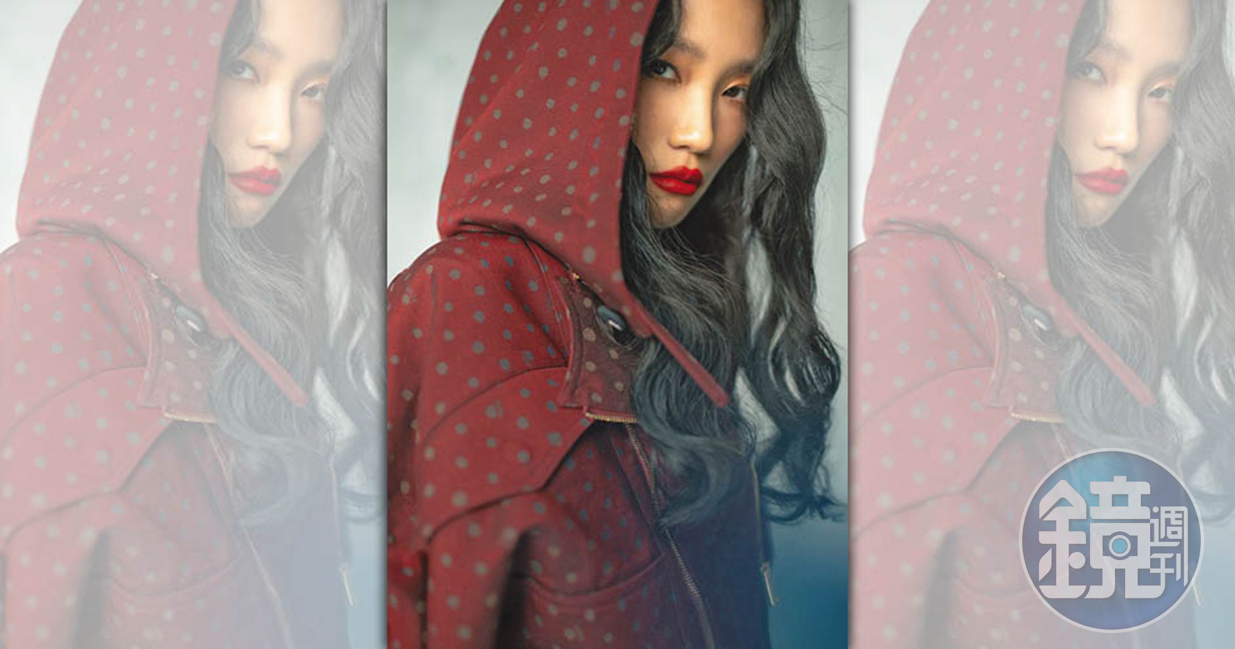 酒紅色印花羊毛夾克 NT$203,900 by FENDI
