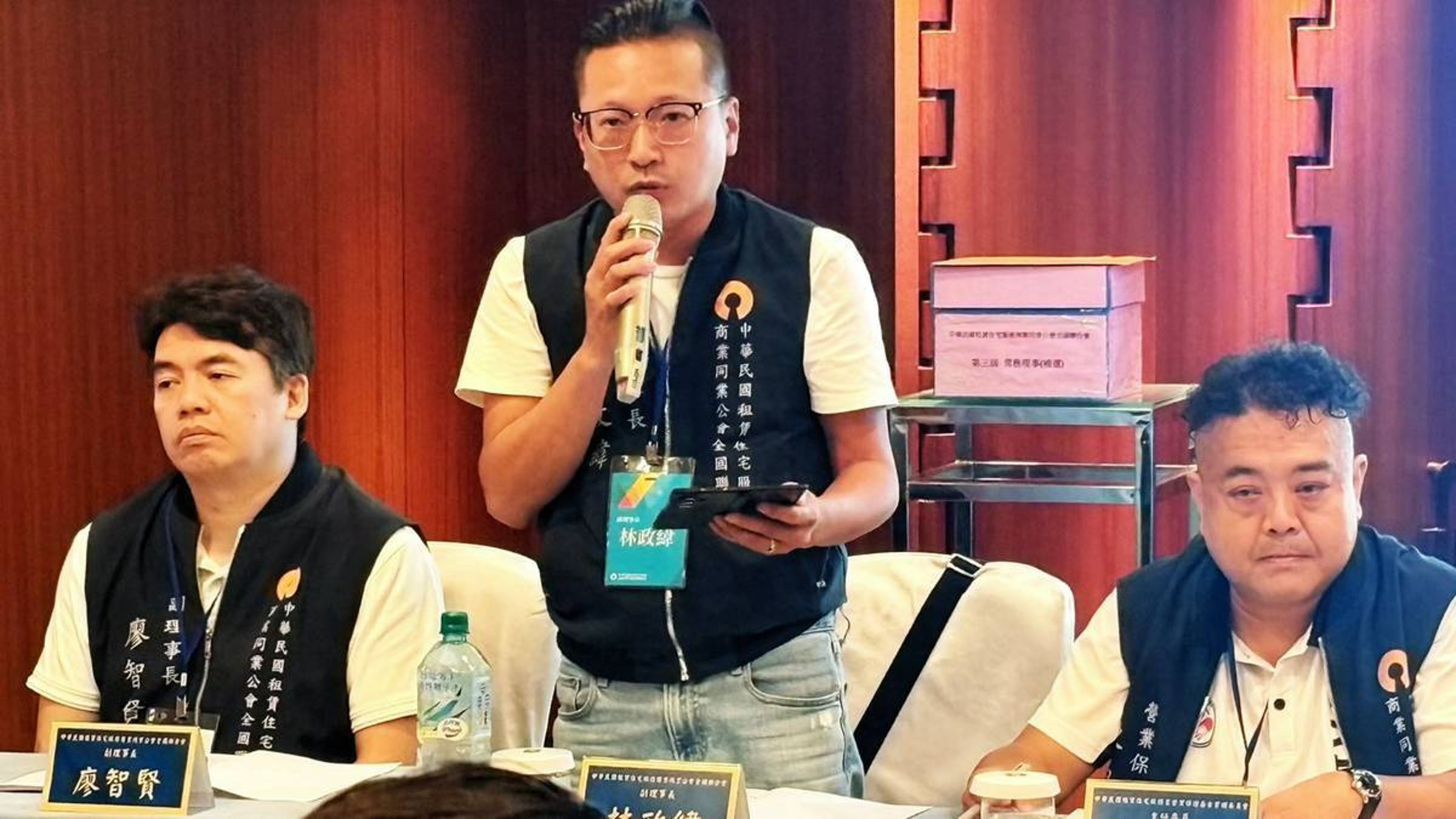 台北市租服公會理事長林政緯出面回應兆基爭議，呼籲外界勿以單一事件否定整體租賃住宅服務產業。（業者提供）