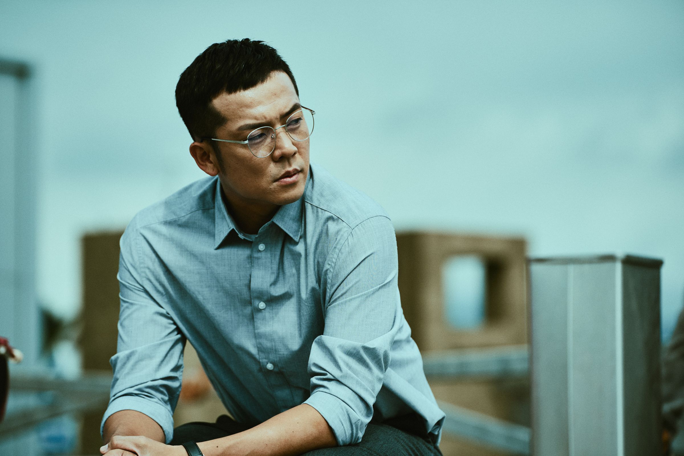 姚元浩也提到:「這個恐怖劇集,其實是想要表達每個人心裡面內心的那種恐懼跟害怕。」(CATCHPLAY+提供)