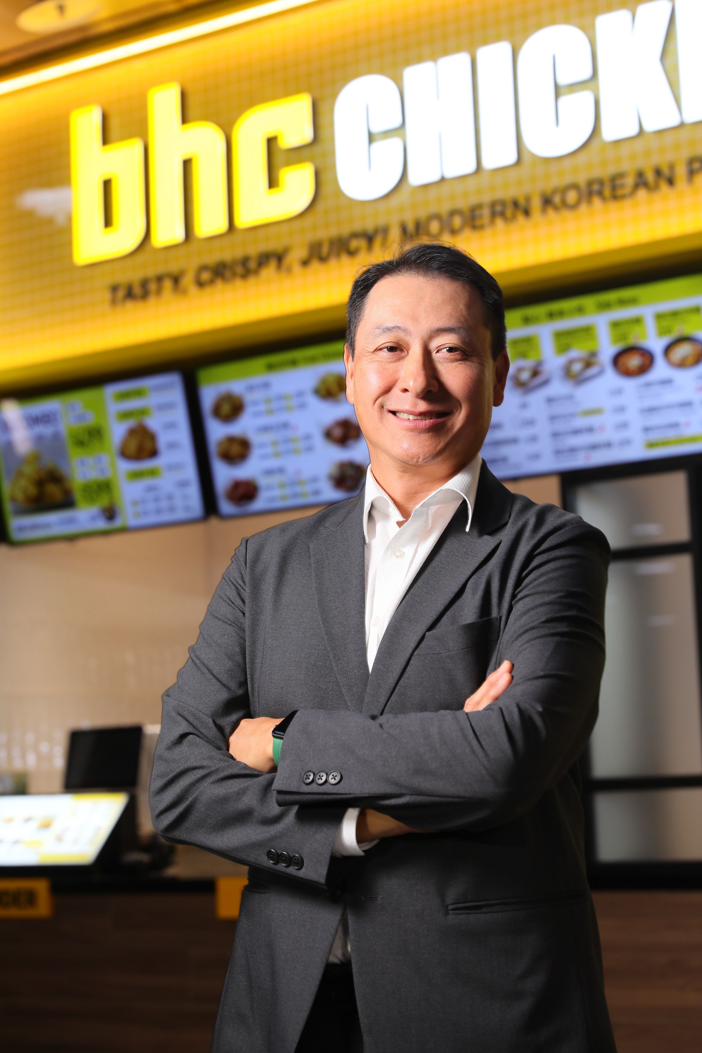 韓國BHC炸雞總部執行長David Hosup Son，11月親自來台推廣正宗韓式炸雞。