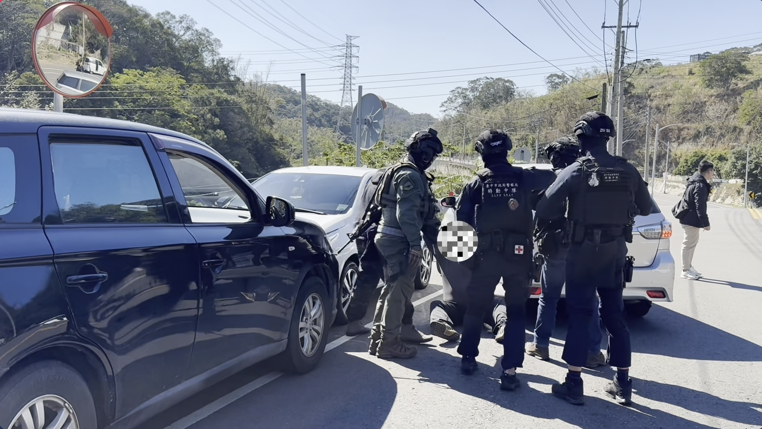 警方控制水房鍾姓主嫌。(警方提供)