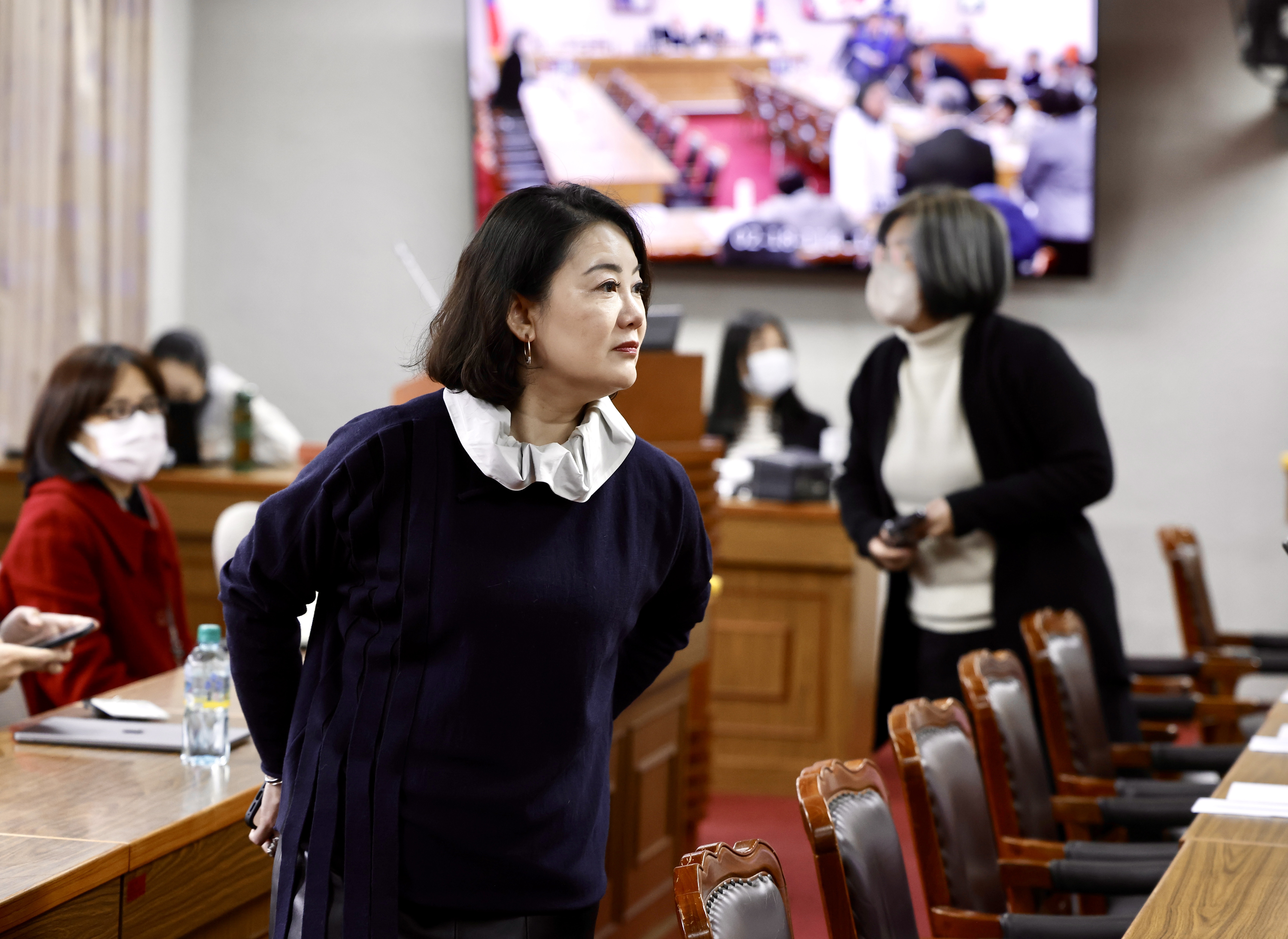 吳思瑤被點名疑似濫用公務車去聚餐，她反擊強調是烏龍爆料。（本刊資料照）