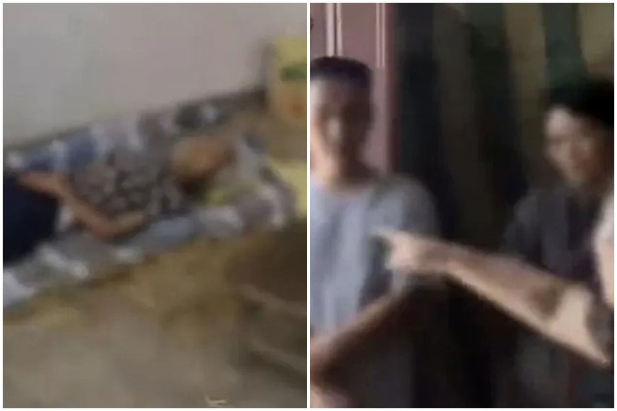 中國安徽省一戶家屬，痛斥家中長輩僅是陷入彌留狀態，就遭鎮政府人員要求火化。（翻攝自《大象新聞》)