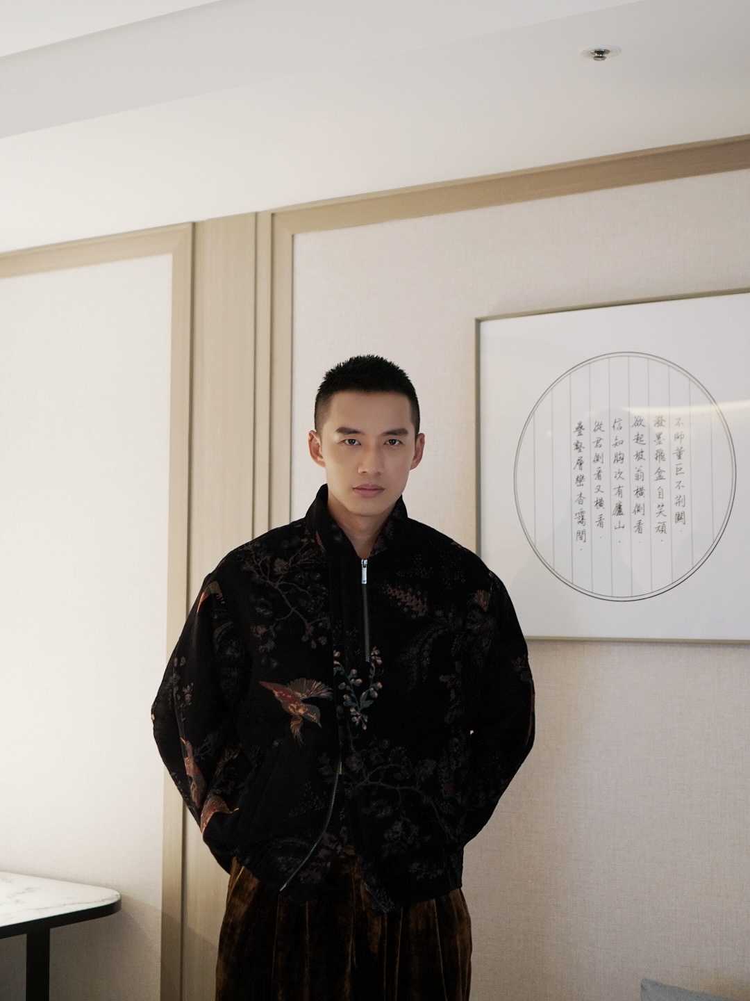 9個月未來台，原本陳澤耀以為會因別的工作再來，沒想到卻是來為《他年她日》的首映站台。（大元娛樂提供）