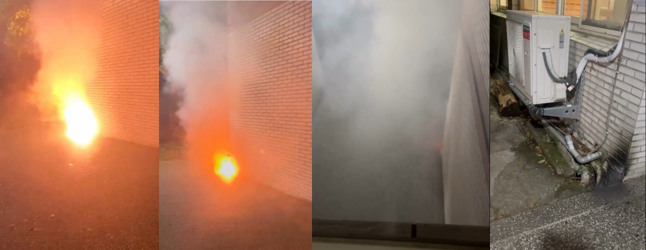 清華大學學生宿舍凌晨驚傳火警,現場伴隨濃煙與不明爆裂聲響,消防局獲報後緊急出動7個分隊前往救援,所幸火勢迅速被撲滅,未釀成重大傷亡。(翻攝自threads/money_0124_、j1117336)