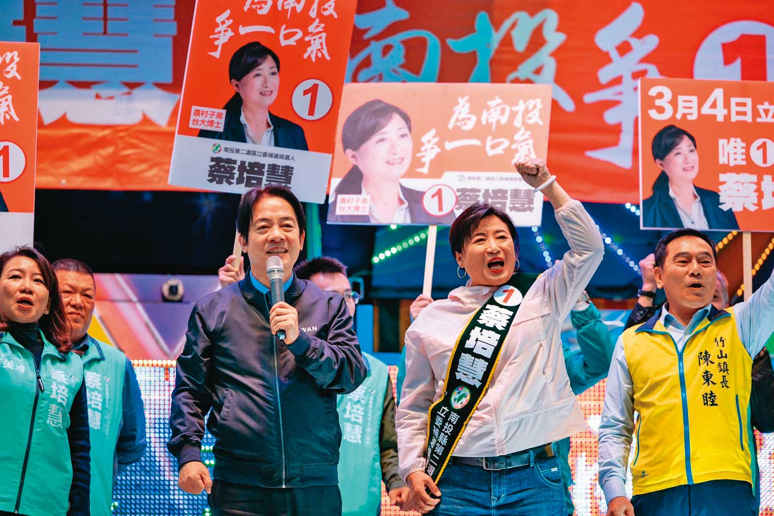 綠營內有人認為，基隆雖藍大於綠，但去年同樣艱困的南投補選蔡培慧能贏，罷樑其實未必全無勝算。（翻攝賴清德臉書）