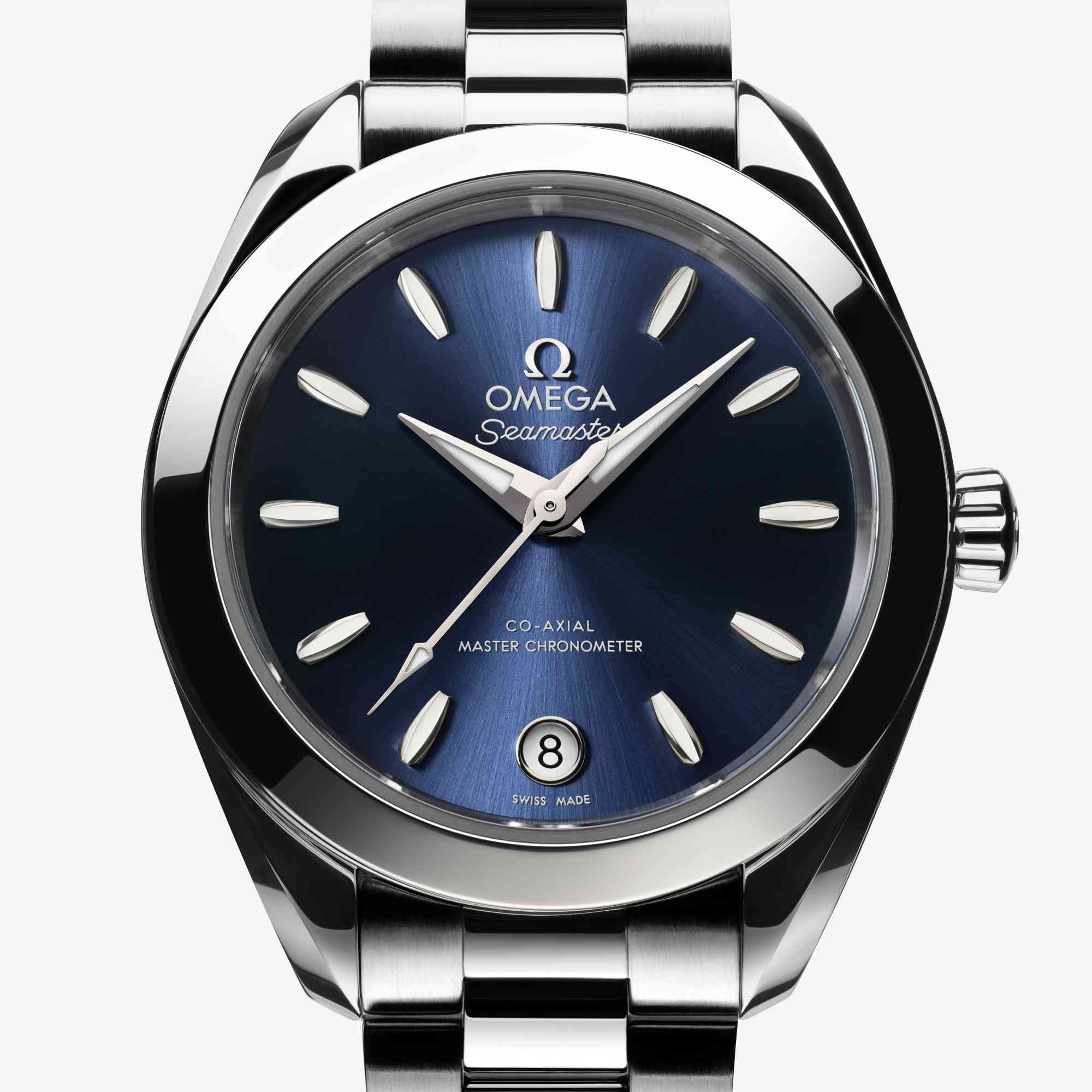 新錶 2025／史上最小的大師天文台認證機芯！歐米茄發表海馬​​ Aqua Terra 30mm 女性腕錶