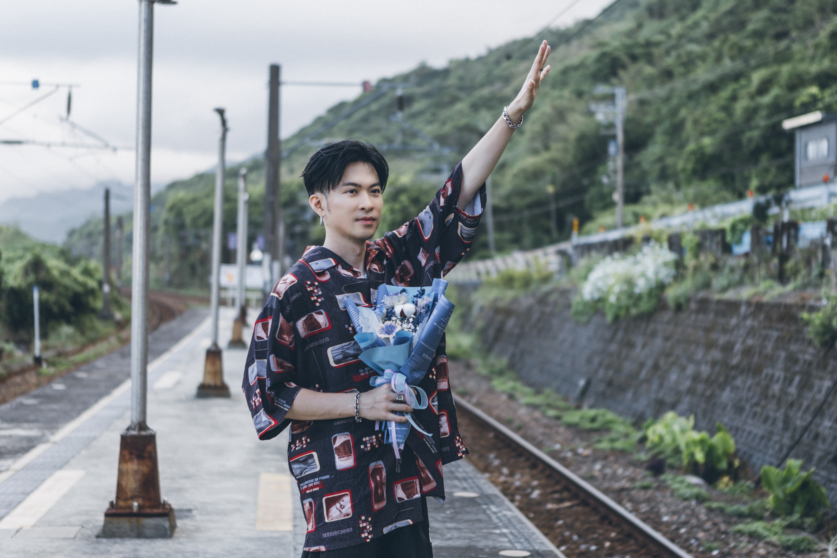 ChrisFlow唐仲彣鼓勵大家勇敢表達愛意。（星河音樂工作室提供）