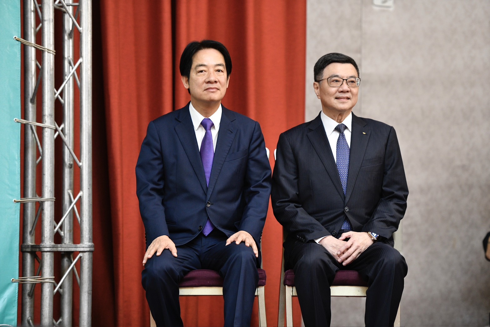 賴清德表示，卓榮泰善於溝通協調，曾2度擔任行政院祕書長，且清楚國家未來方向，出任閣揆必能迅速率領團隊落實建設。