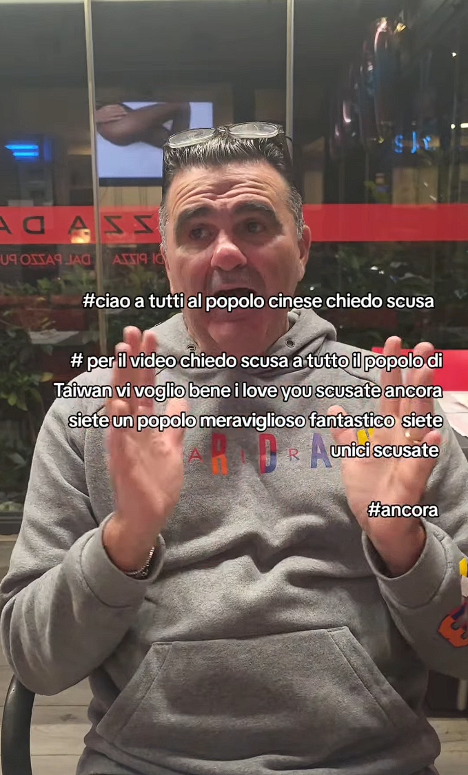 「Pizza dal Pazzo」老闆公審遊客，自己反被炎上急道歉。（翻攝自Instagram）