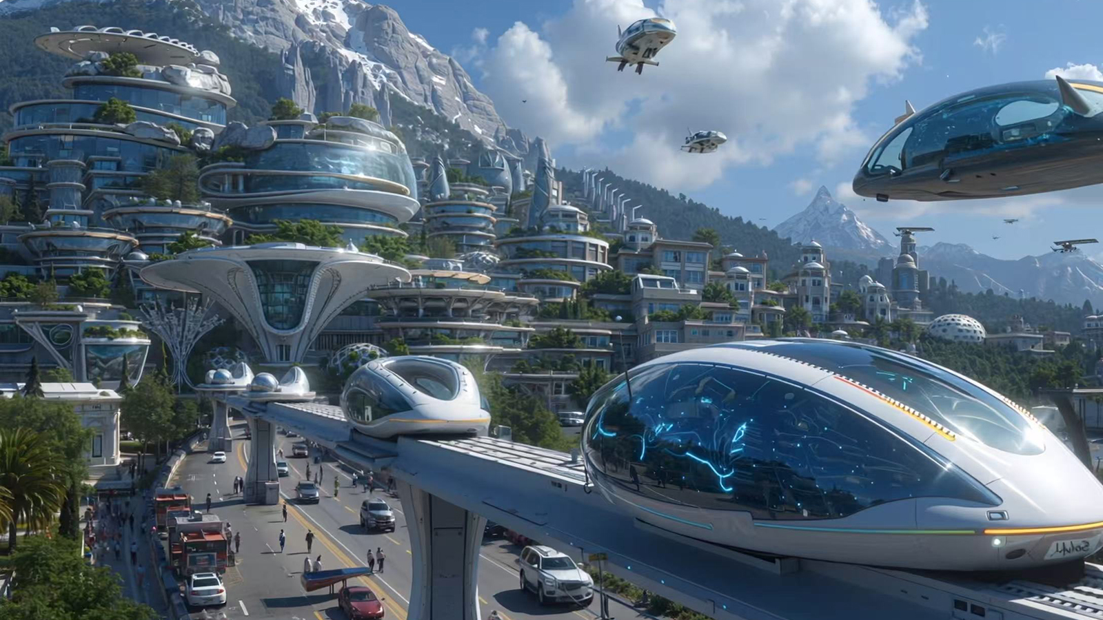 數字王國落實商業應用，圖為聯發科在今年台北國際電腦展的開場影片。（數字王國提供）