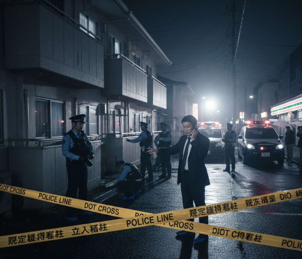 日本愛知縣豐川市爆出恐怖情殺案。（示意圖，由AI生成）