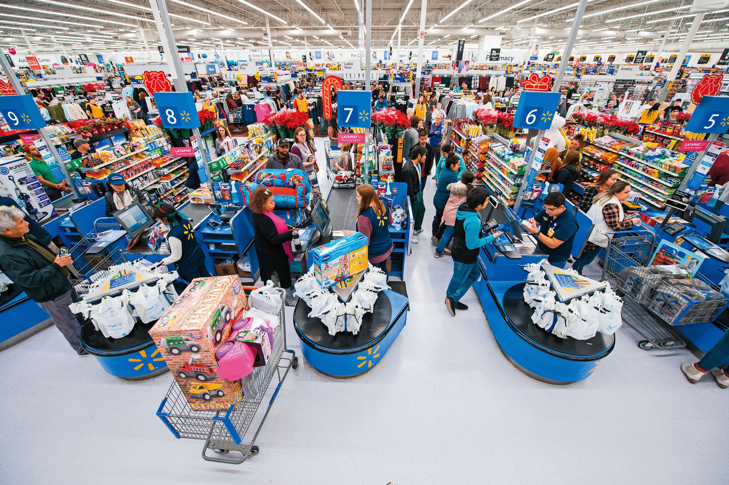 通膨雖下跌，但經濟仍需時間休養生息。（WALMART提供）