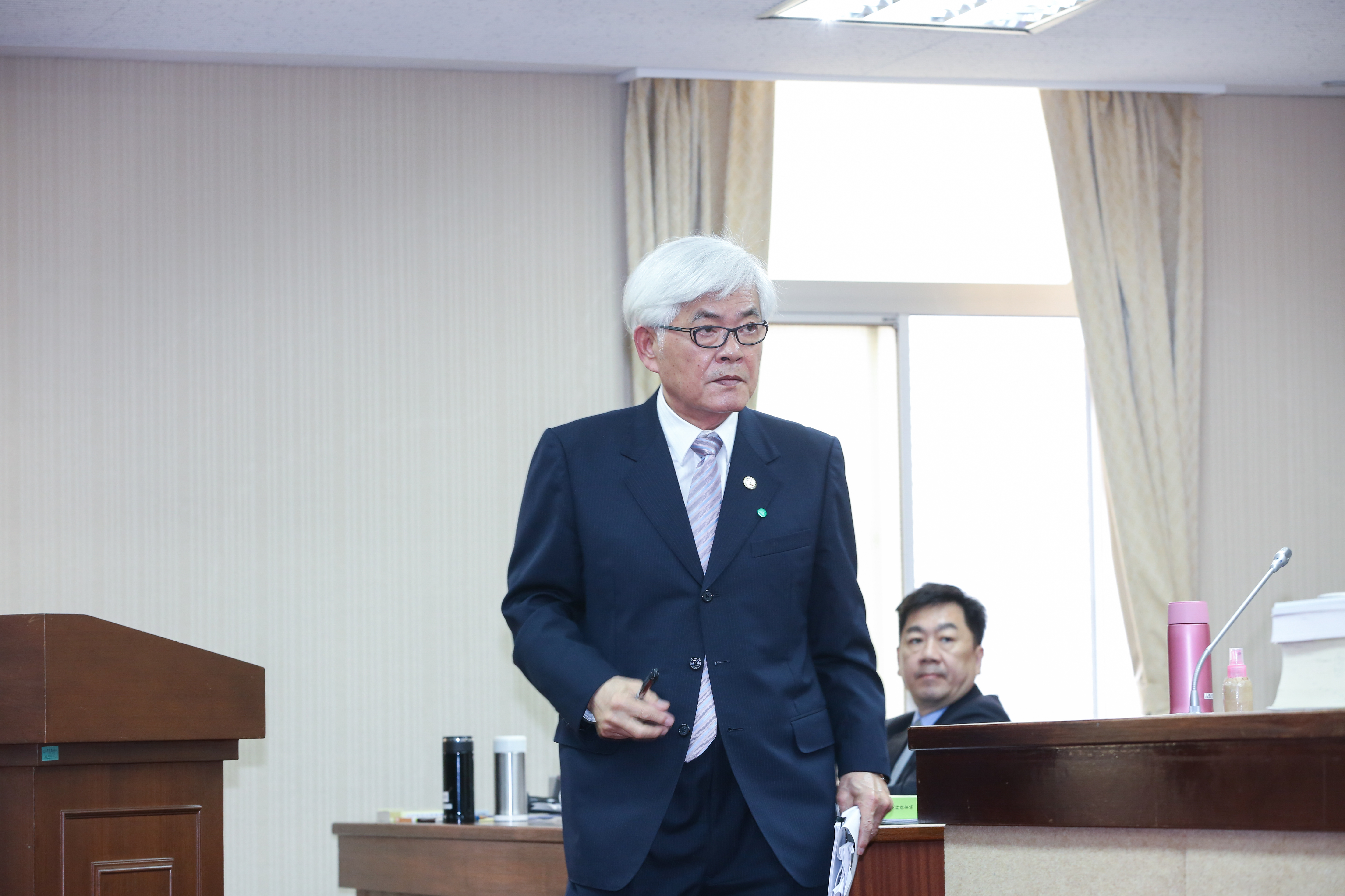 中選會主委李進勇今（4日）回應提告原因。（本刊資料照）