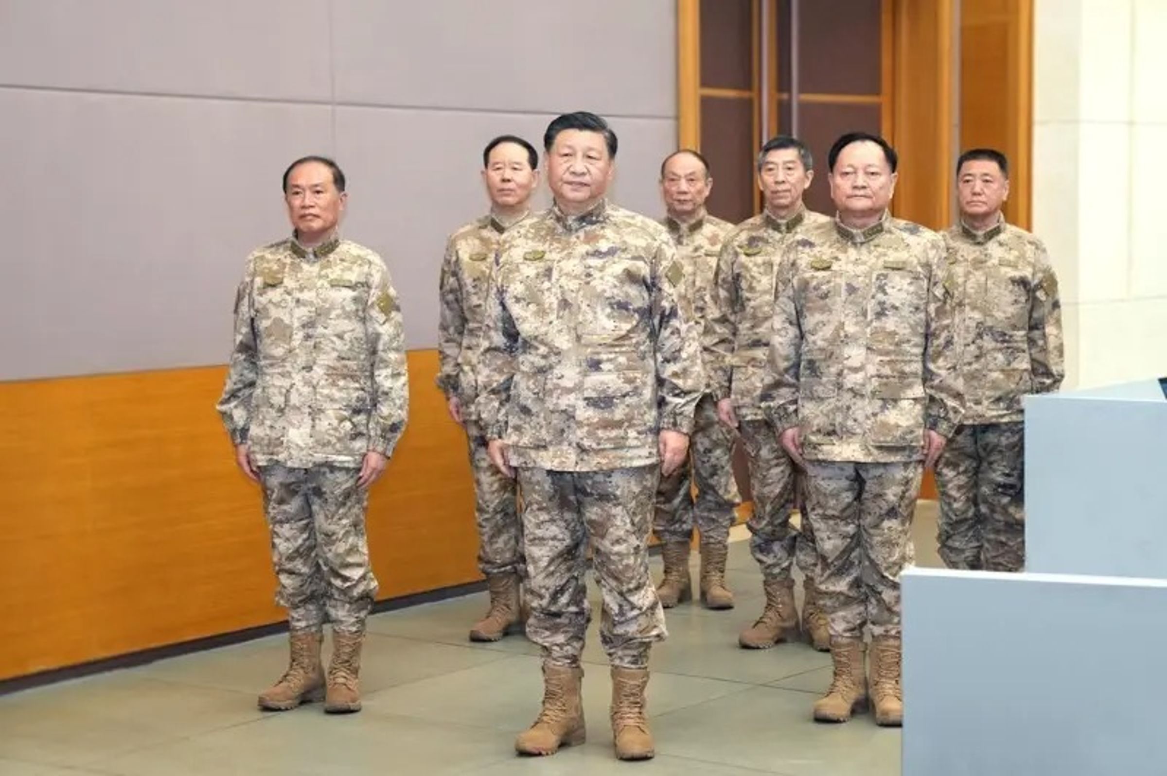 習近平對解放軍高層的整肅行動進入了前所未有的激烈階段。（翻攝自新華社）