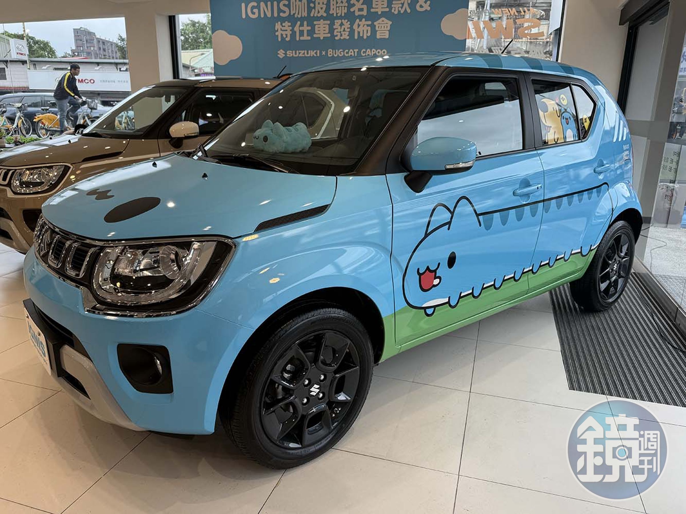 SUZUKI Taiwan攜手超萌貓貓蟲Capoo，推出聯名IGNIS。