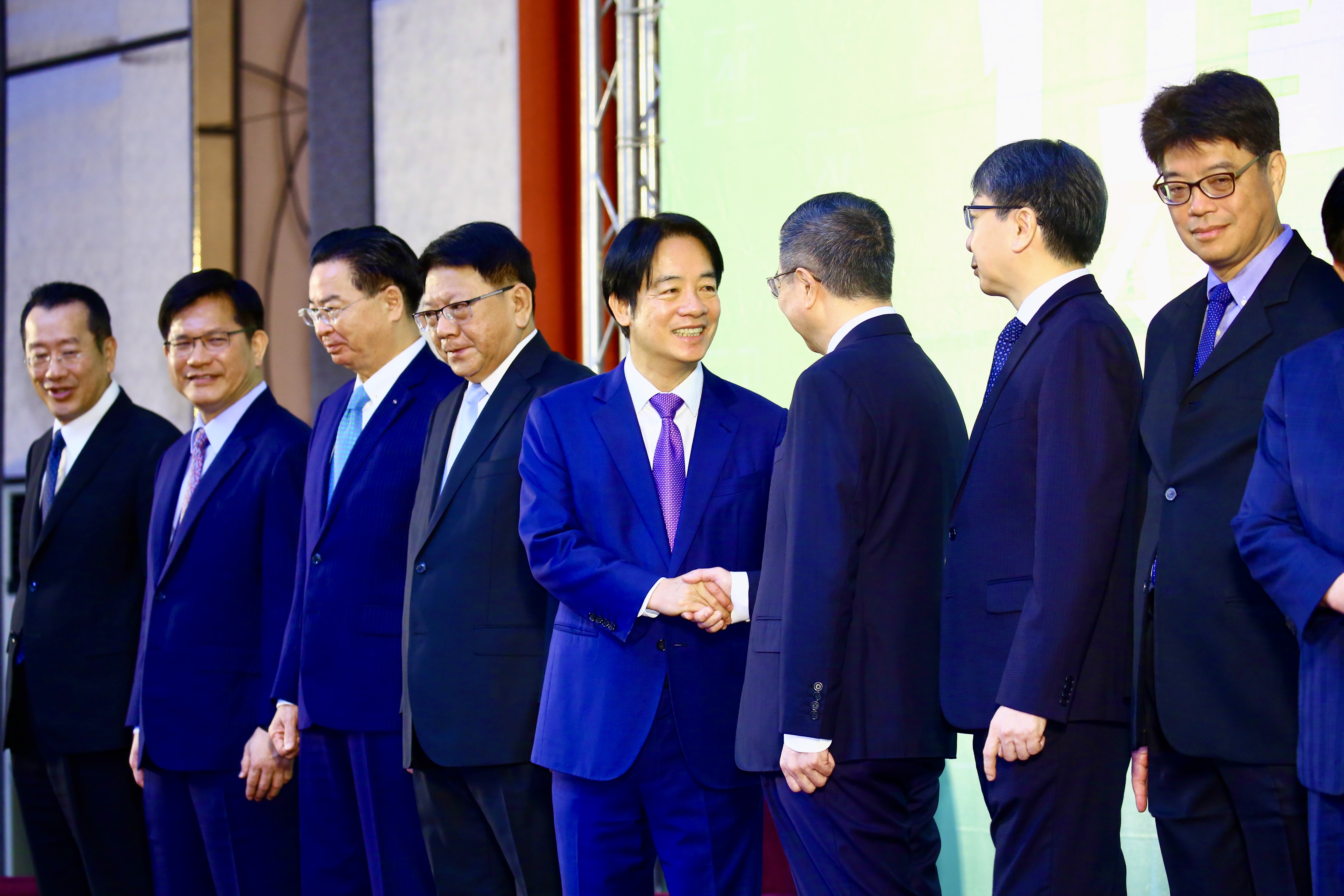 賴清德今天親自出席第6場內閣人事發布會。