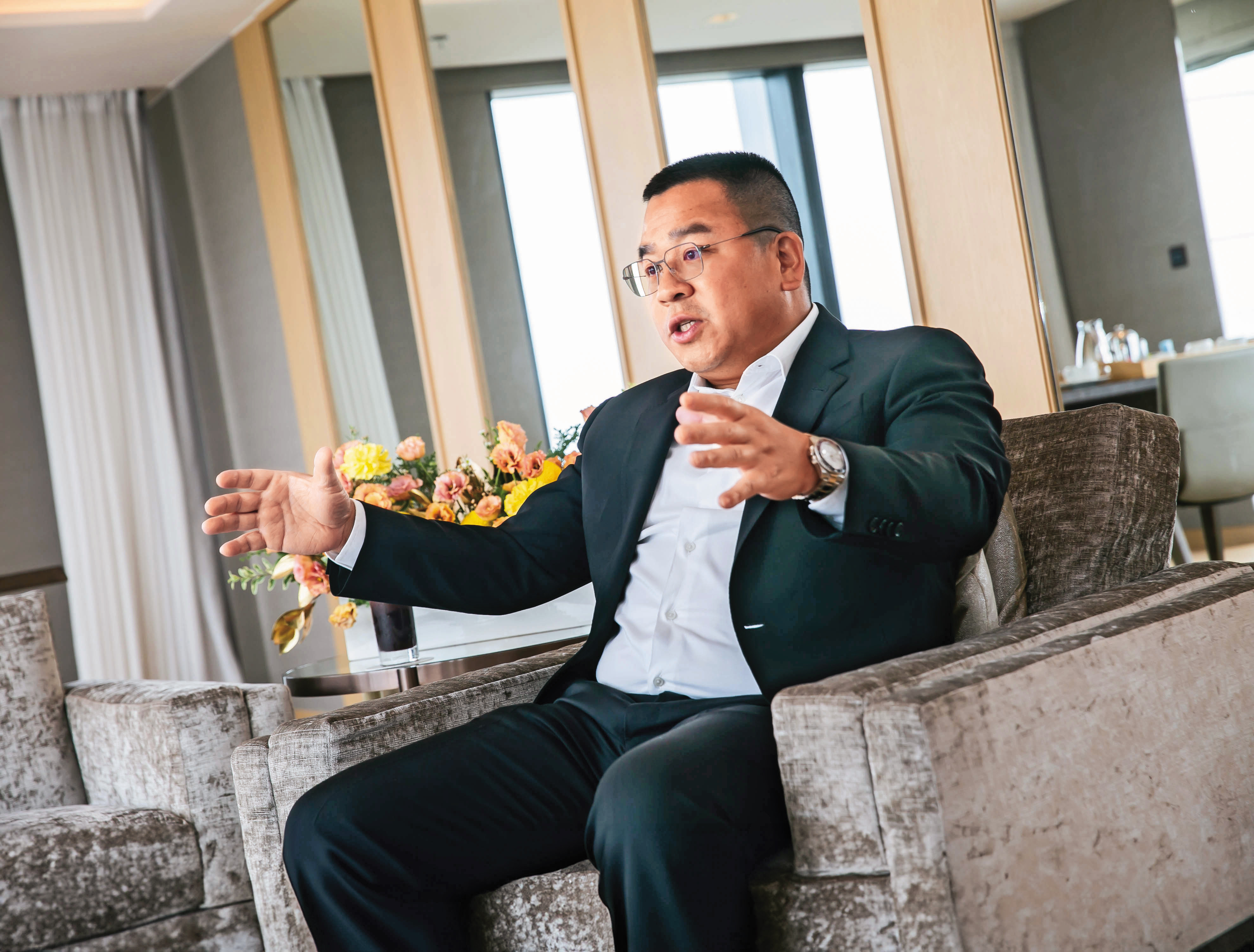 10年前劉恆昌接下父親劉文治經營棒子，一開始並未被外界看好，他逆勢找新路，去年營收創下開業以來新高達20.27億元。