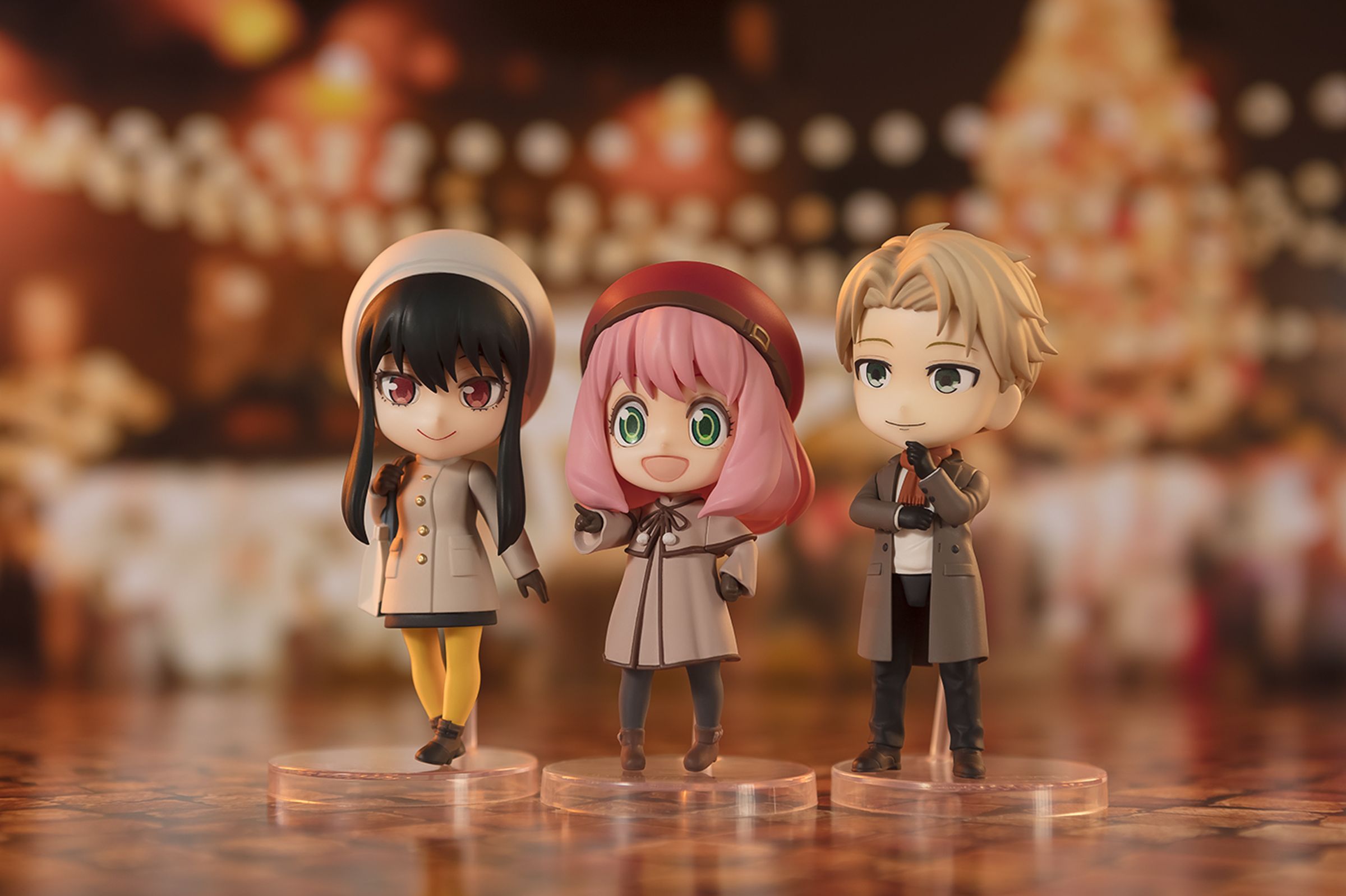 Figuarts mini《SPY×FAMILY 間諜家家酒》CODEWhite系列。(台灣萬代南夢宮提供)