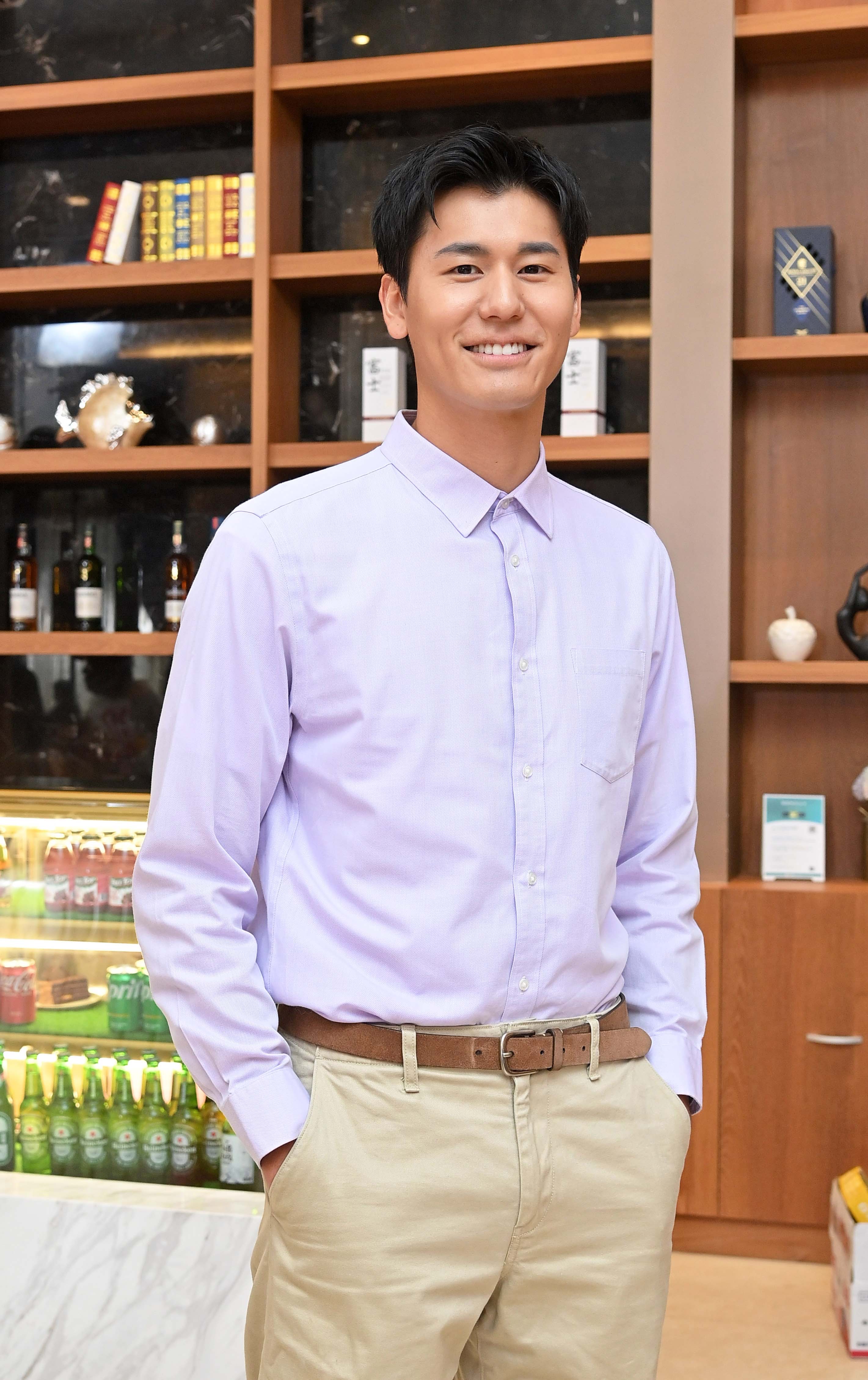 風田首度挑戰台語劇，心裡很緊張。（台視提供）