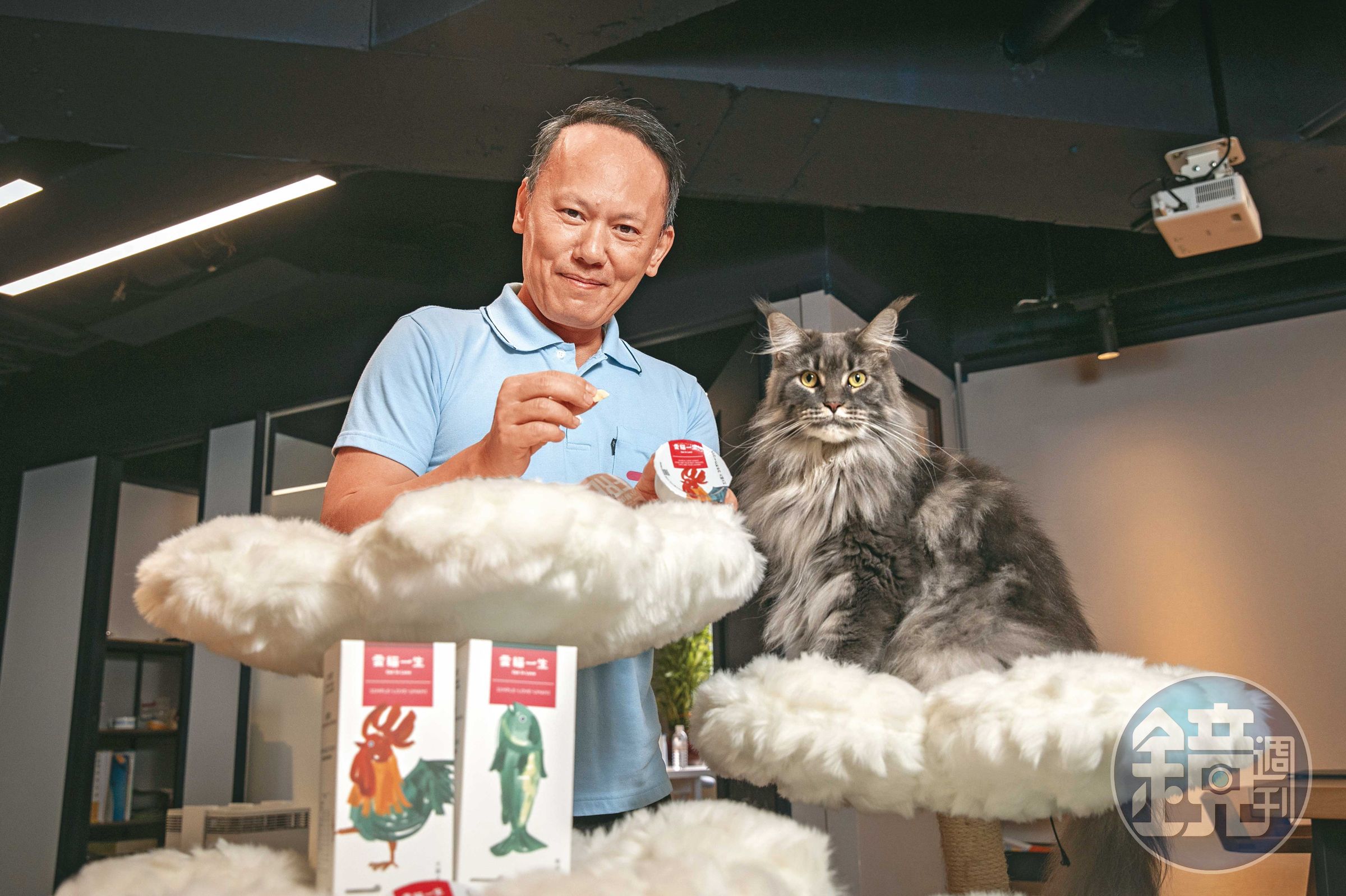 詹岳霖卸任泰山董事長10年,創辦寵物品牌「愛貓一生」力拚東山再起。