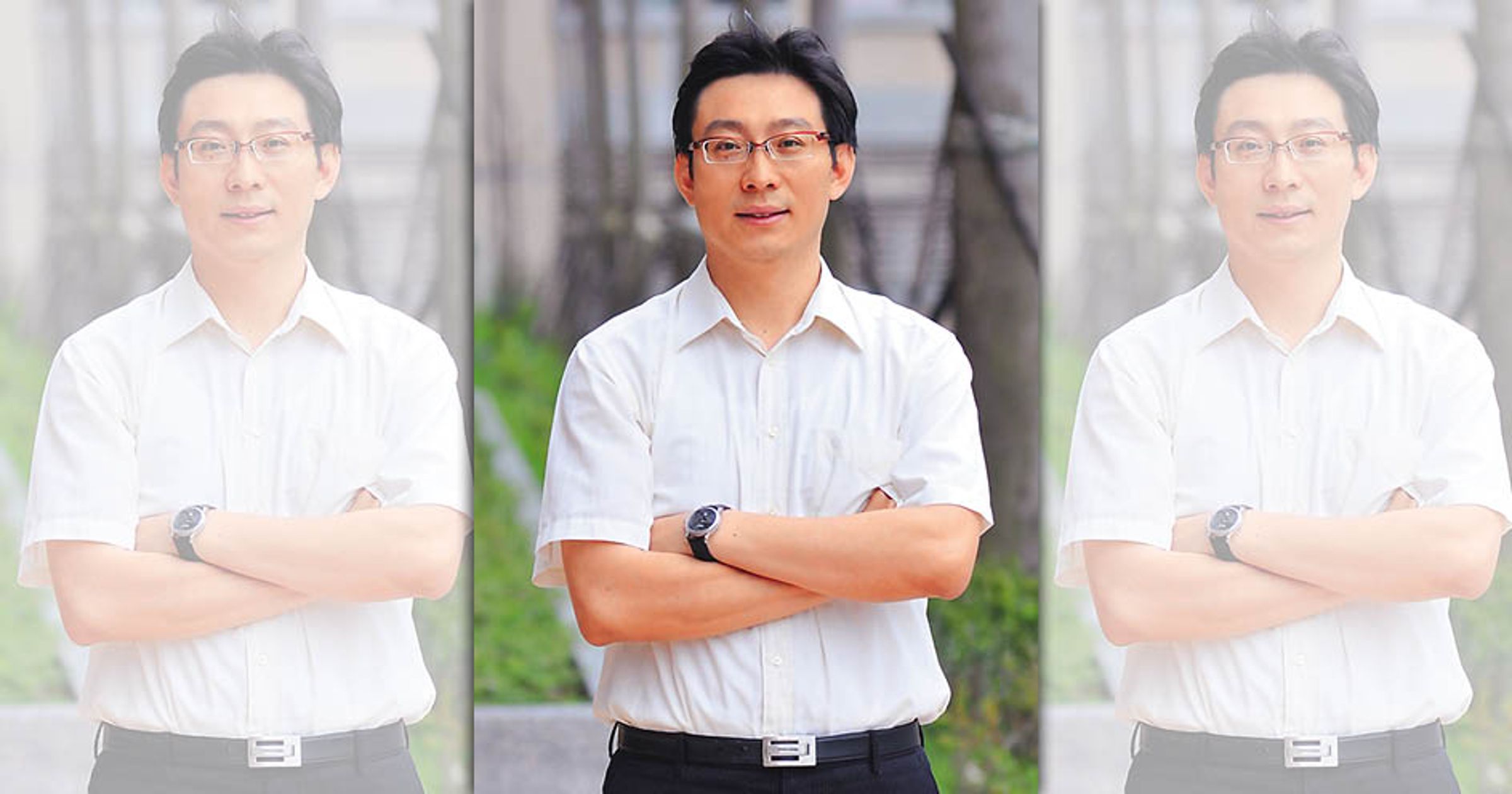 國立台北教育大學教授許育健有「教育界王力宏」之稱。(翻攝雙龍國小官網)