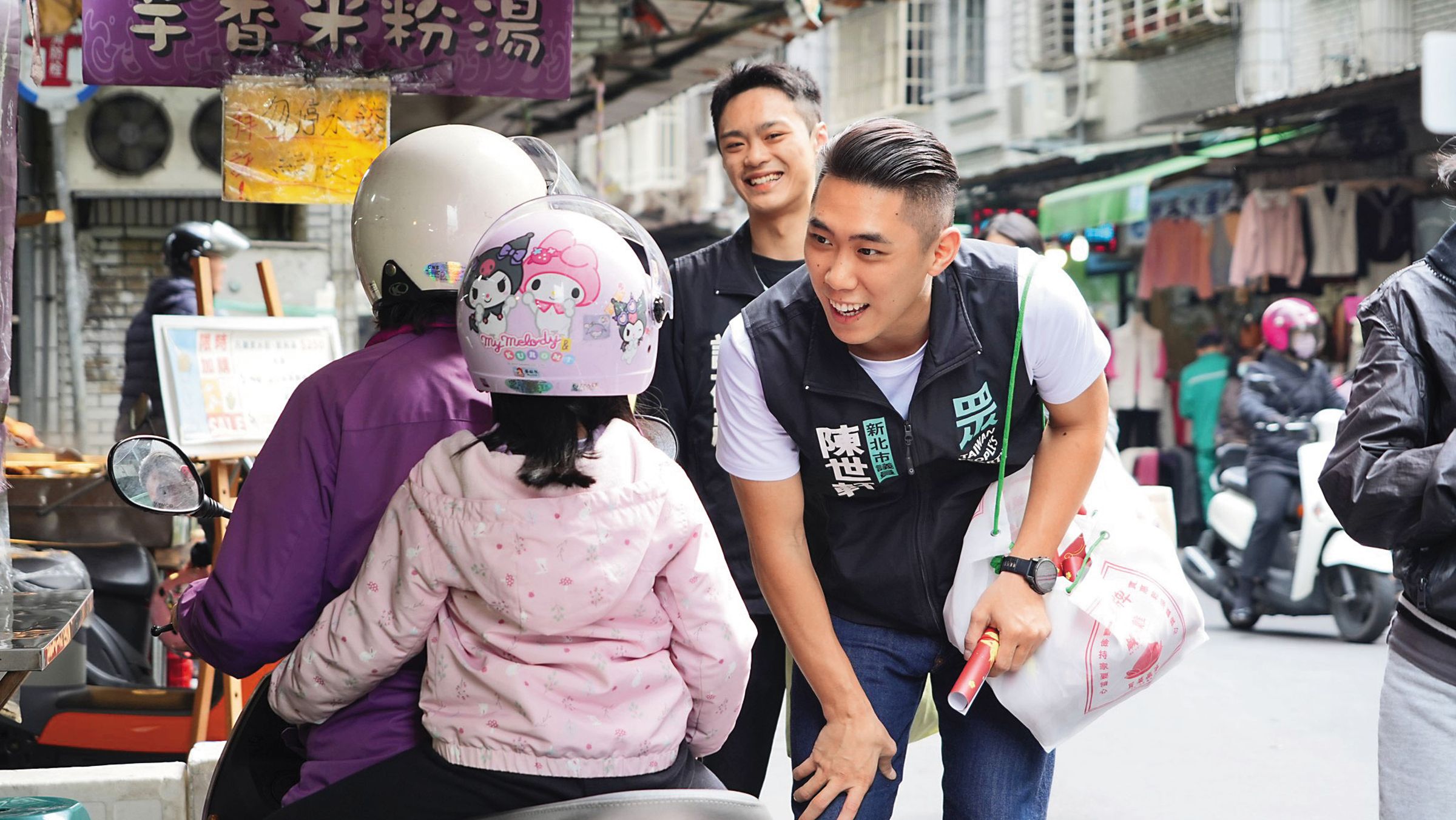 藍營觀察，黃國昌號召力不如柯文哲，甚至在新北影響力都不如白營在地議員陳世軒（圖）。（翻攝陳世軒臉書）