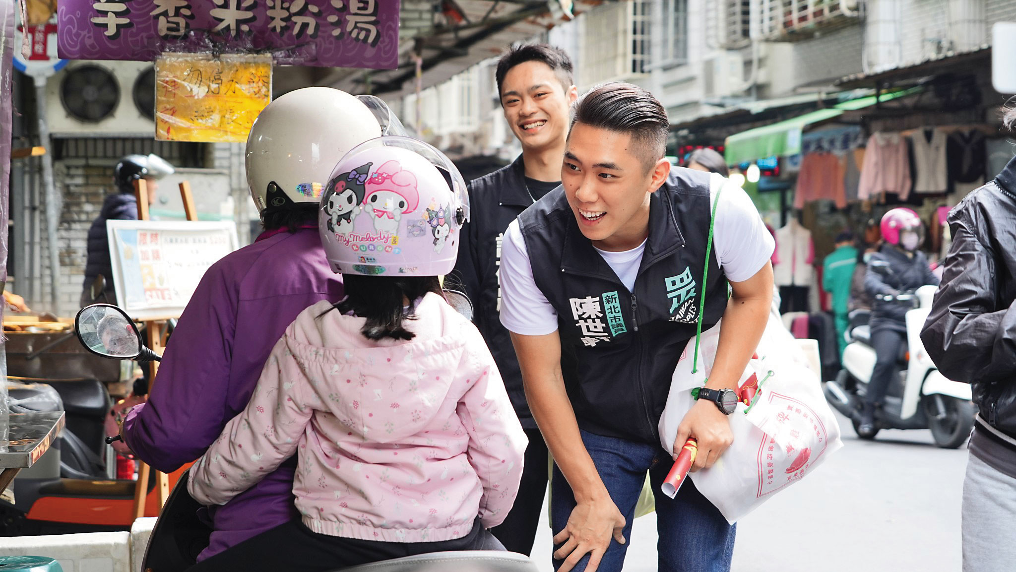 藍營觀察，黃國昌號召力不如柯文哲，甚至在新北影響力都不如白營在地議員陳世軒（圖）。（翻攝陳世軒臉書）