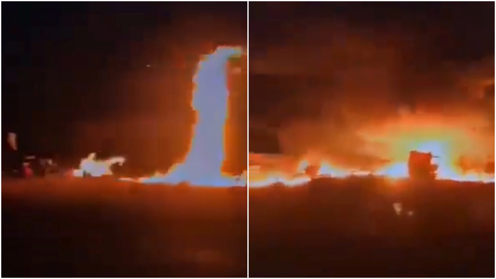 奈及利亞油罐車翻覆爆炸，釀147人死亡慘劇。（翻攝自X）