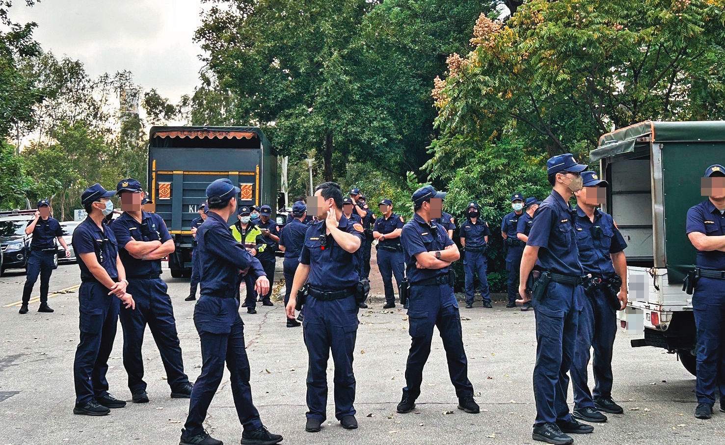 保安警察第二總隊一名林姓員警，疑似以PPQ模型槍與假子彈替換公務配槍與實彈。（示意圖；本刊資料照）