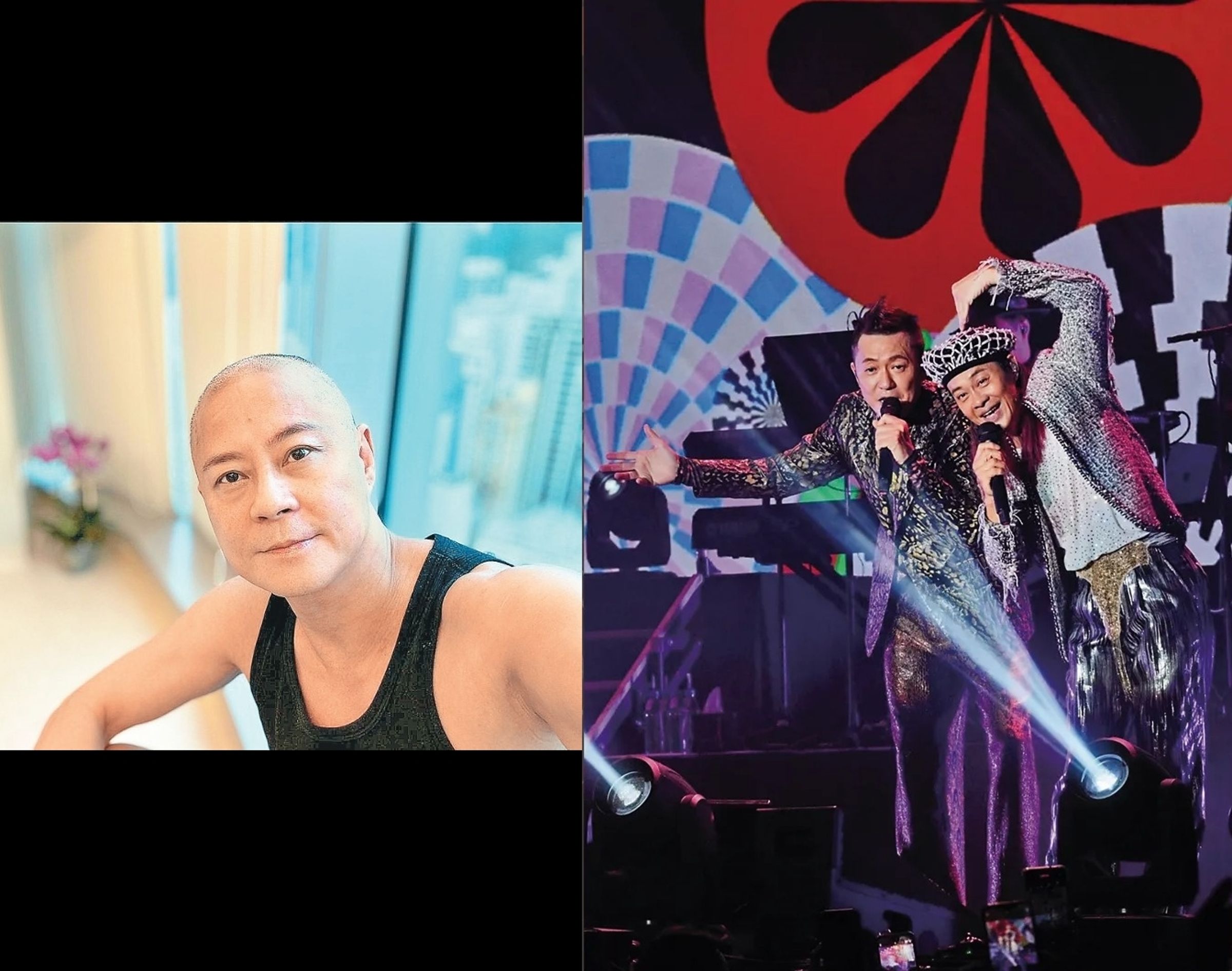 草蜢9月下旬在舊金山開唱,蔡一傑卻缺席,原來他當時因為罹患腦瘤動手術。(寰亞提供/蔡一傑IG)