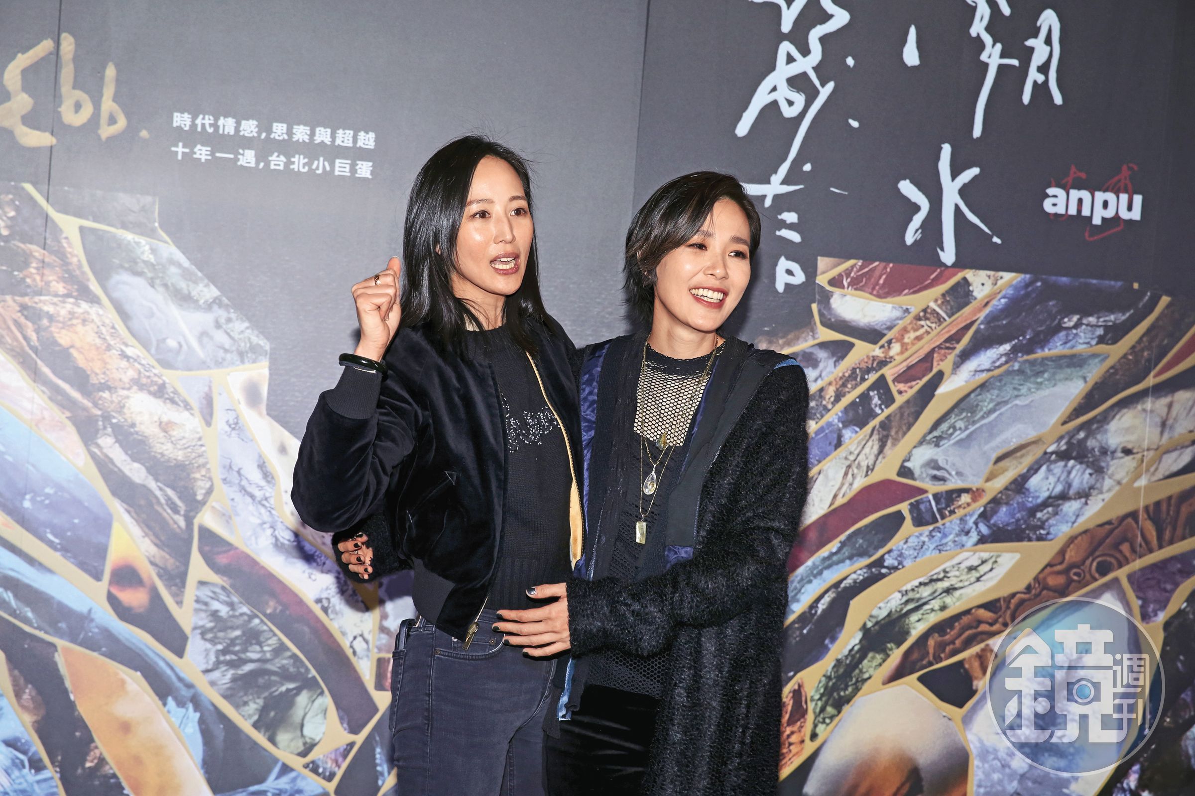 安溥(右)與張鈞甯(左)是閨密,兩人常在生活上彼此加油打氣,更會互挺對方。